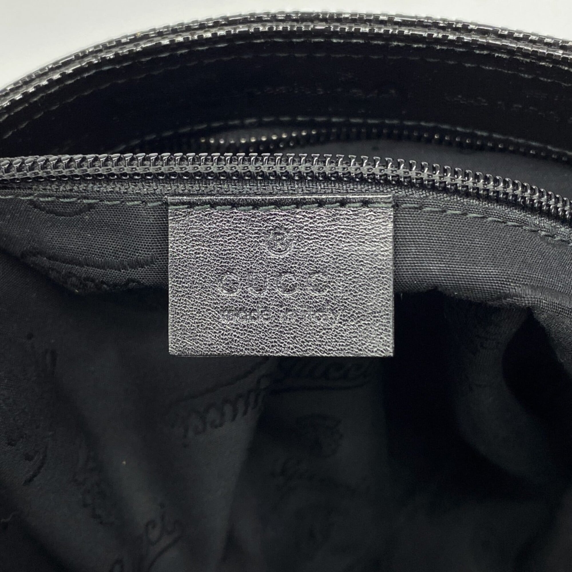 Gucci Black Pvc Shoulder Bag (Pre-Owned)
