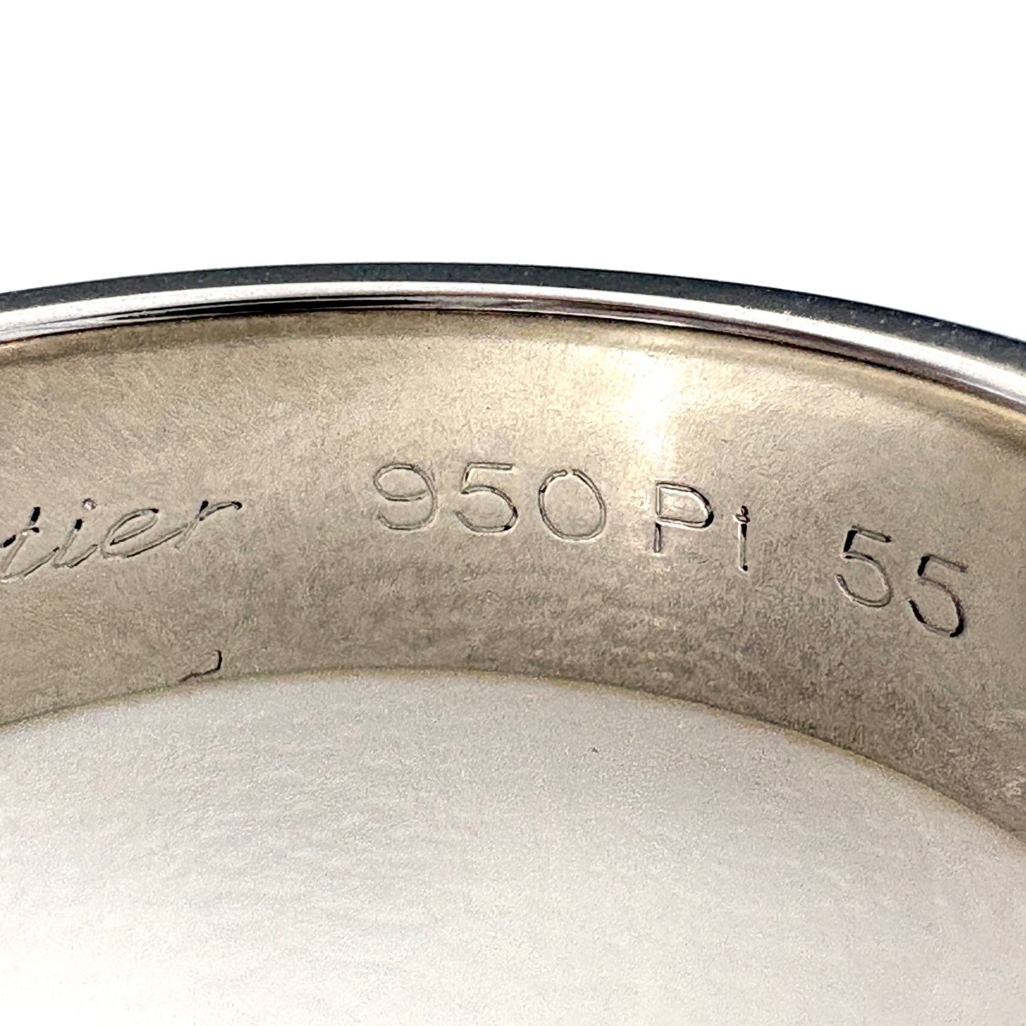 Cartier Platinum 950 Band Ring (Pre-Owned)