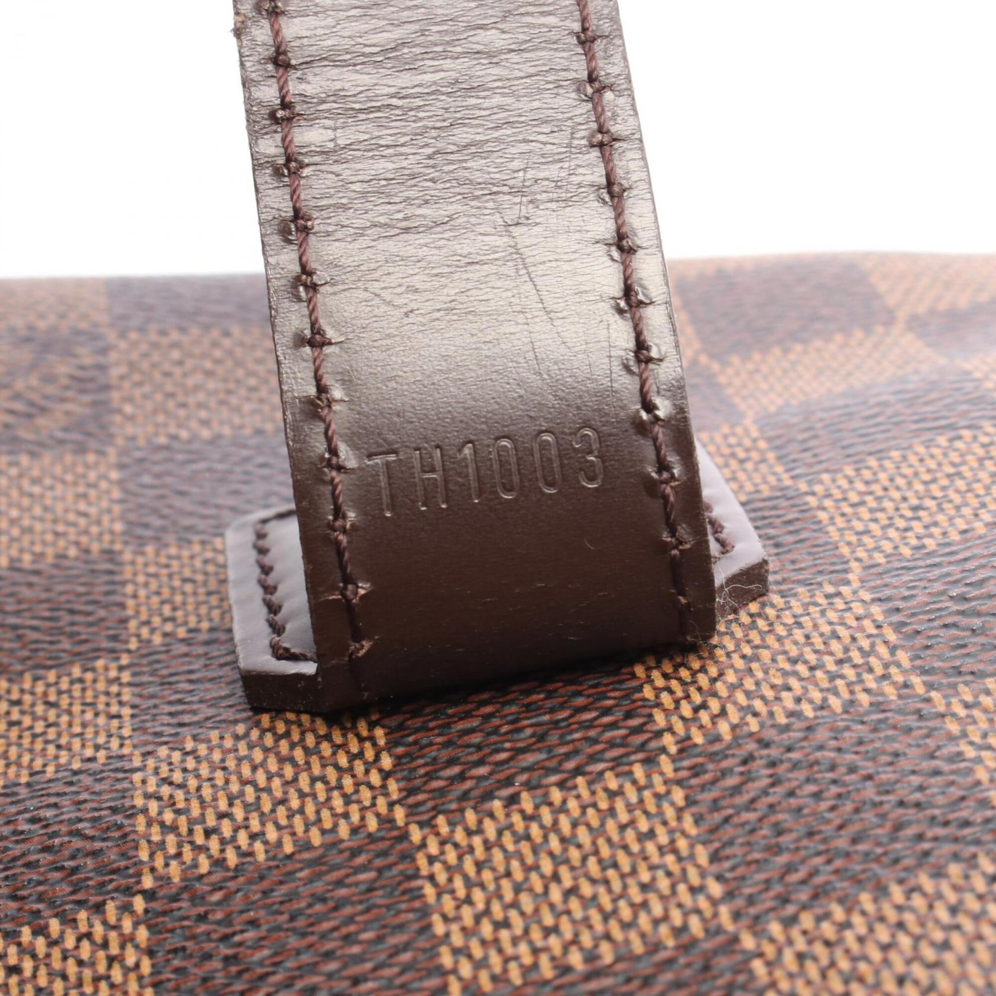 Louis Vuitton Brown Damier Canvas Damier Canvas Handbag Shoulder Bag (Pre-Owned)