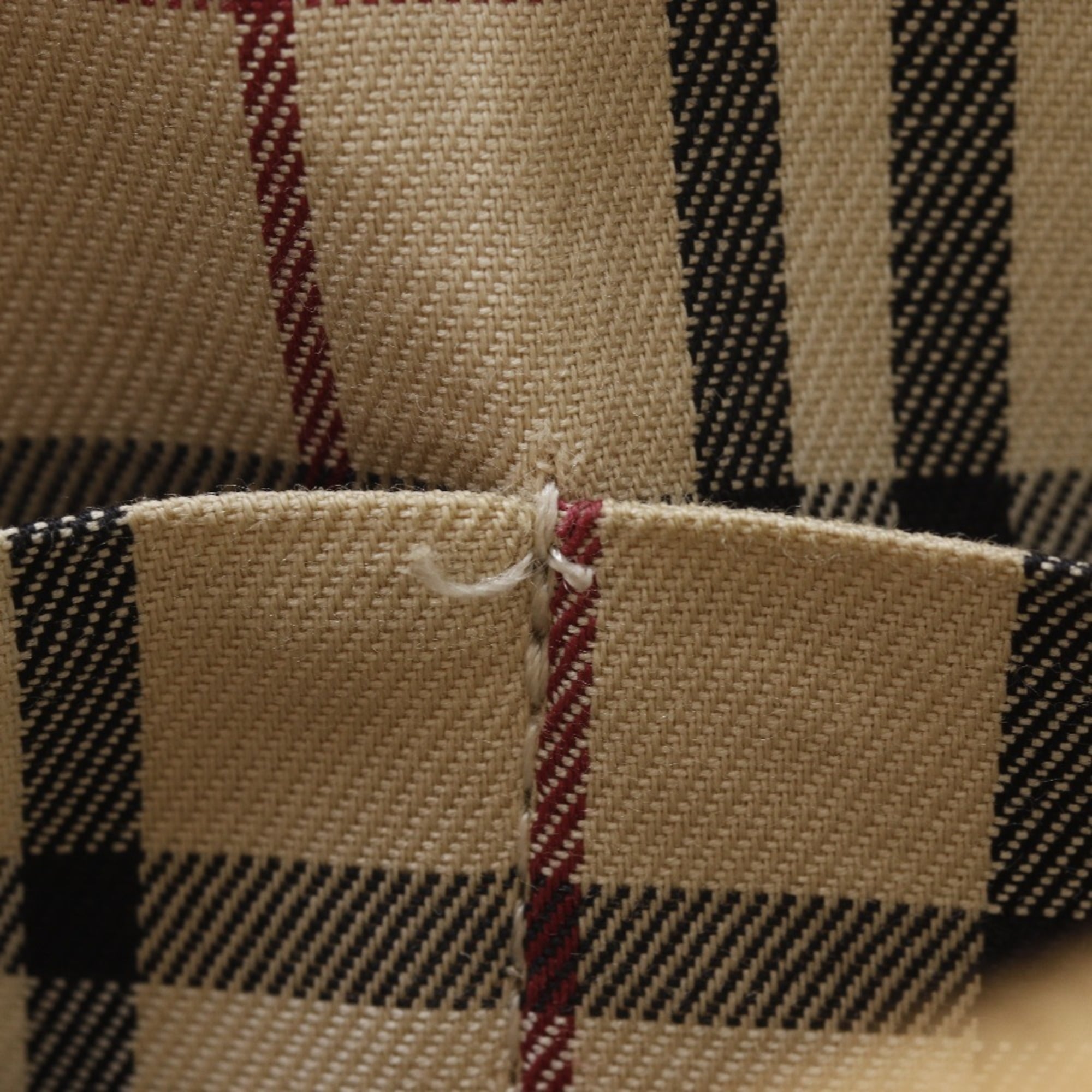 Burberry Beige Leather Handbag Tote Bag (Pre-Owned)
