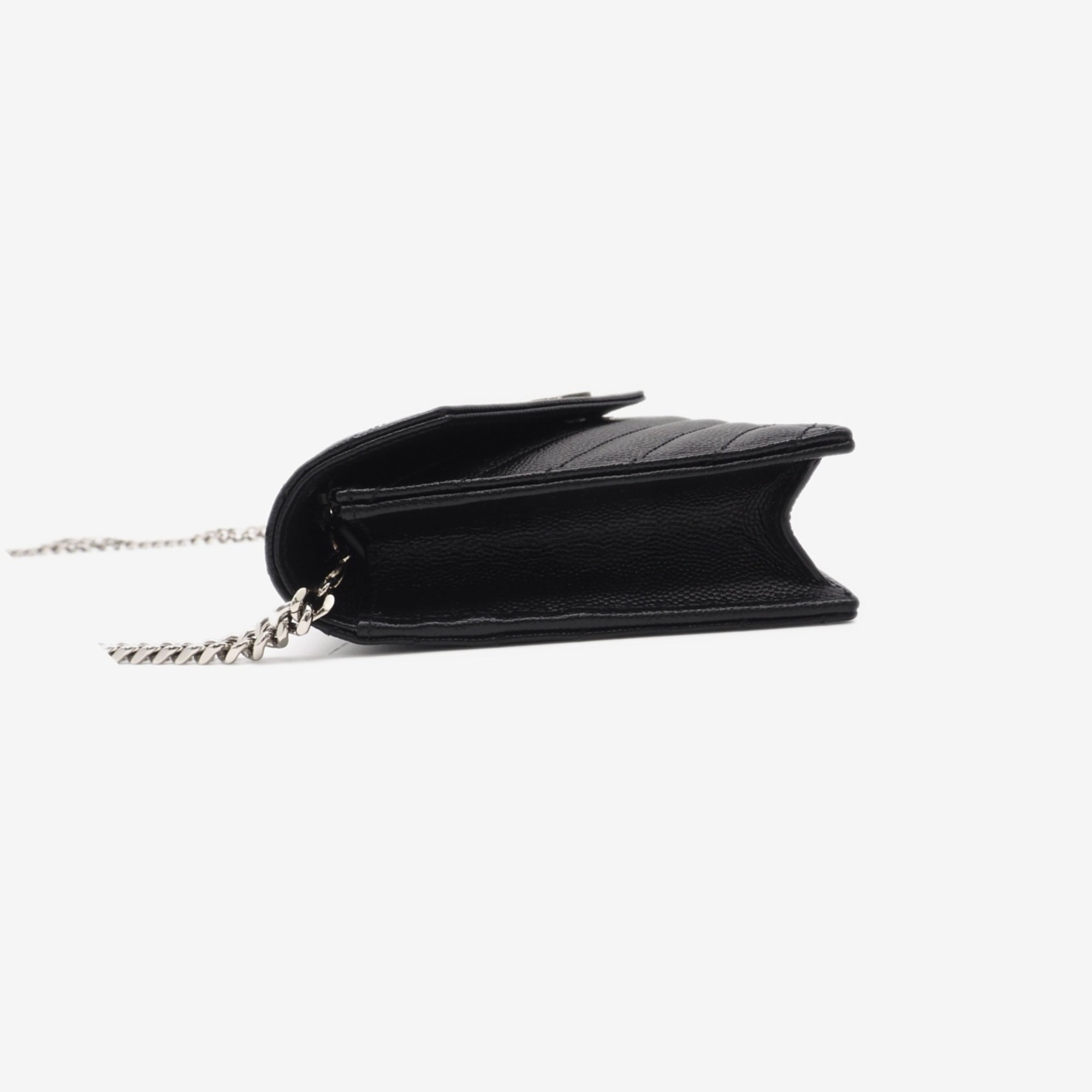 Yves Saint Laurent Black Leather Shoulder Bag (Pre-Owned)