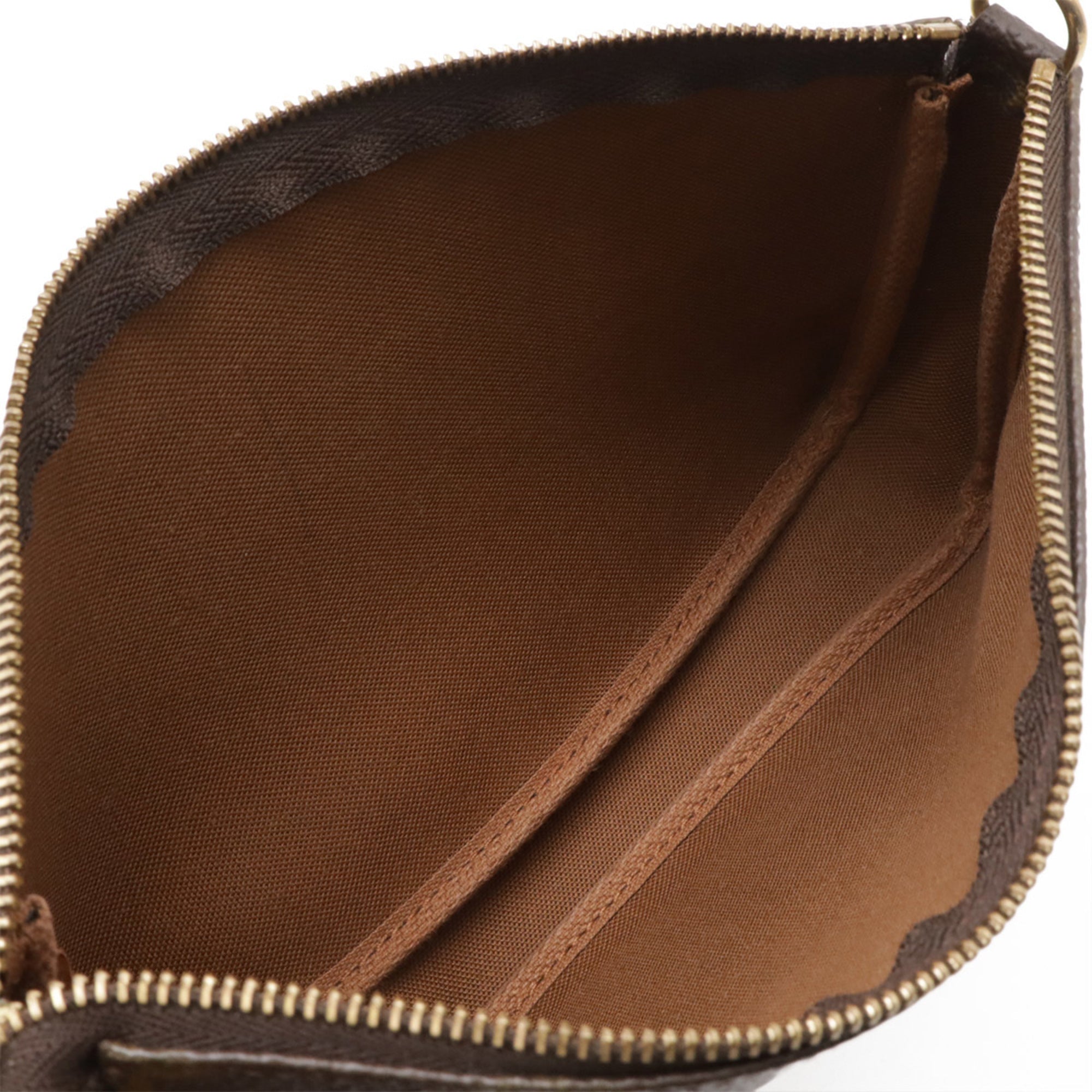 Louis Vuitton Monogram Brown Monogram Handbag Pochette (Pre-Owned)
