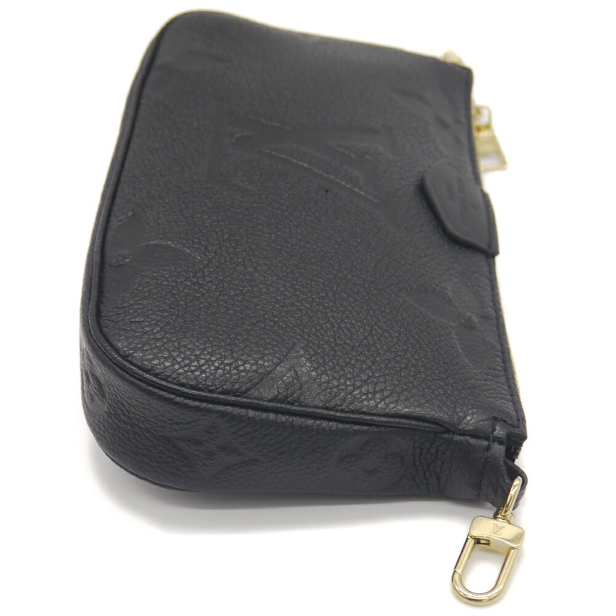 Louis Vuitton Black Noir Monogram Empreinte Pochette Shoulder Bag (Pre-Owned)