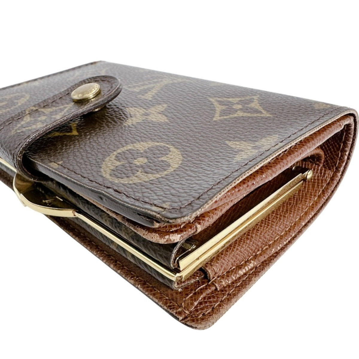 Louis Vuitton Brown Monogram Monogram Wallet (Bi-Fold) (Pre-Owned)
