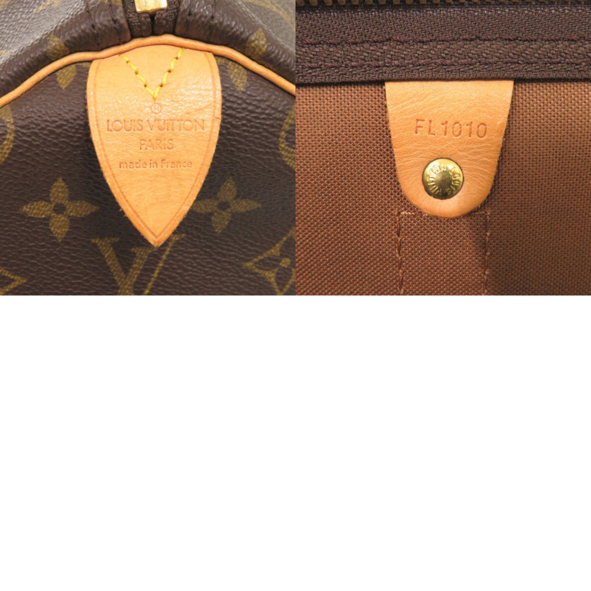 Louis Vuitton Brown Monogram Canvas Boston Bag (Pre-Owned)