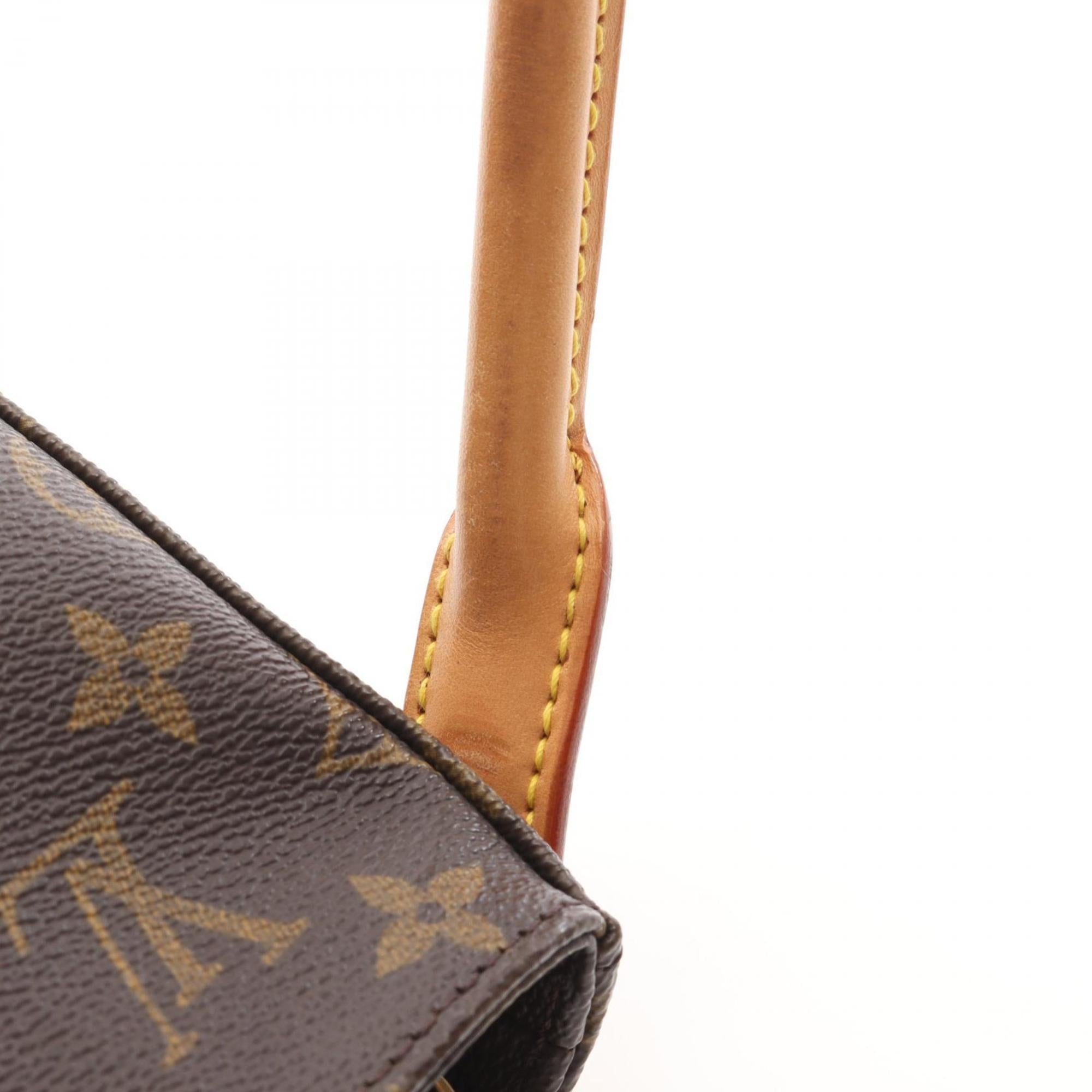 Louis Vuitton Brown Monogram Coated Canvas Pvc Leather Shoulder Bag (Pre-Owned)