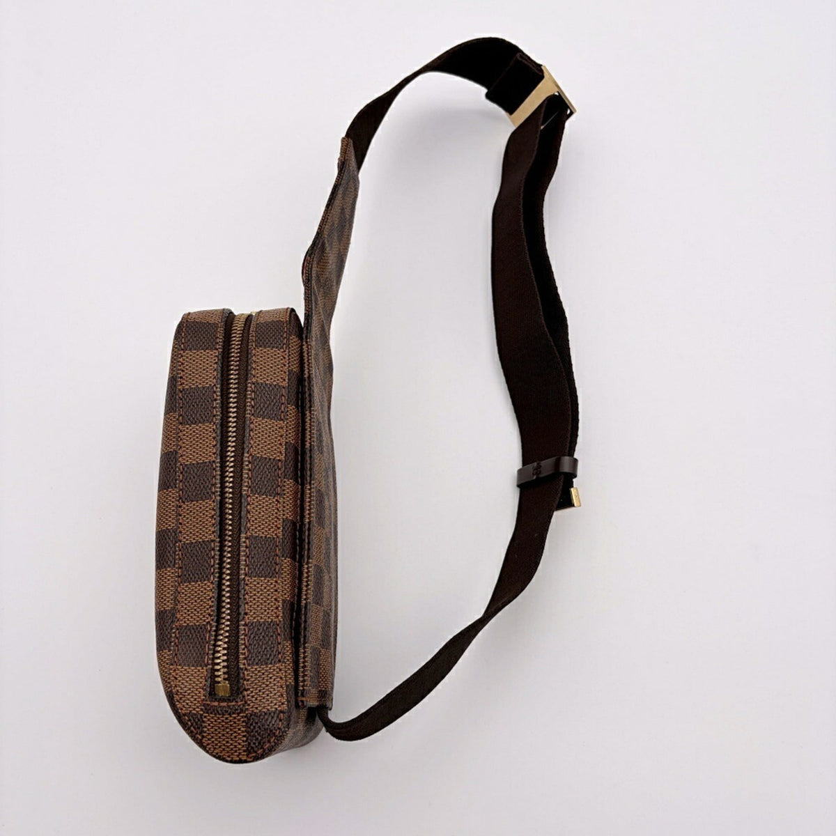 Louis Vuitton Damier Ebene Damier Canvas Sling Bag (Pre-Owned)