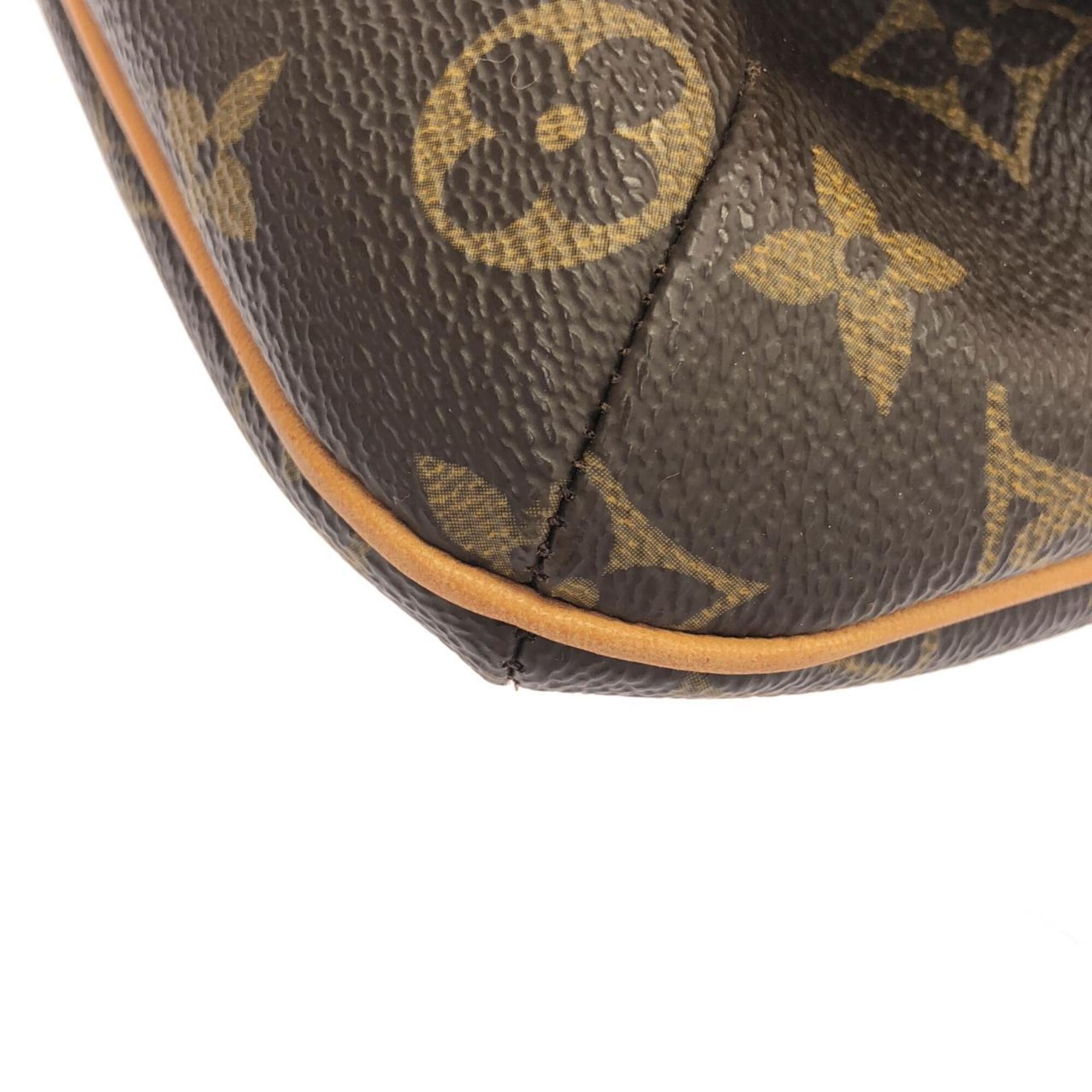 Louis Vuitton Brown Coated Canvas Shoulder Bag (Pre-Owned)