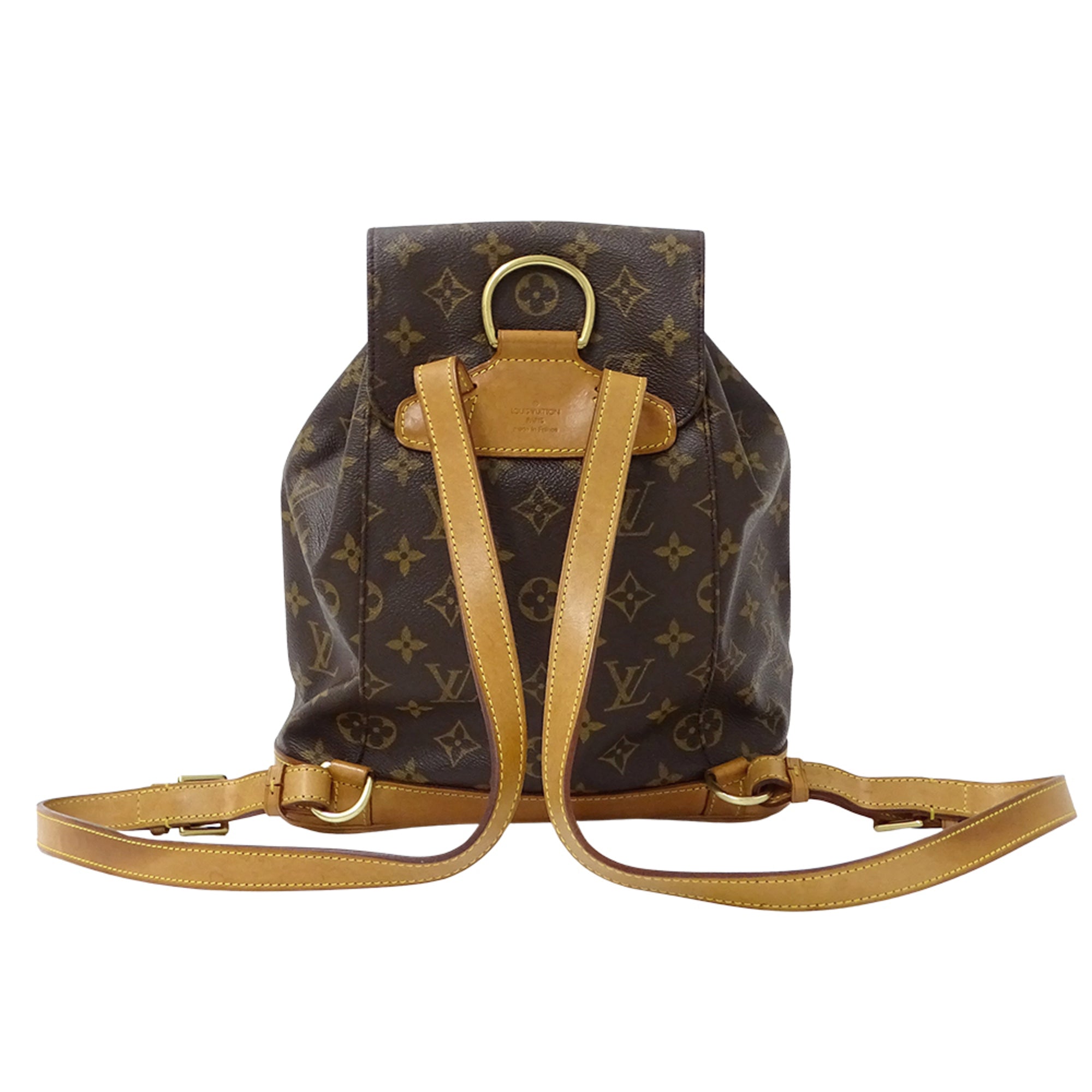 Louis Vuitton Brown Monogram Canvas Handbag (Pre-Owned)