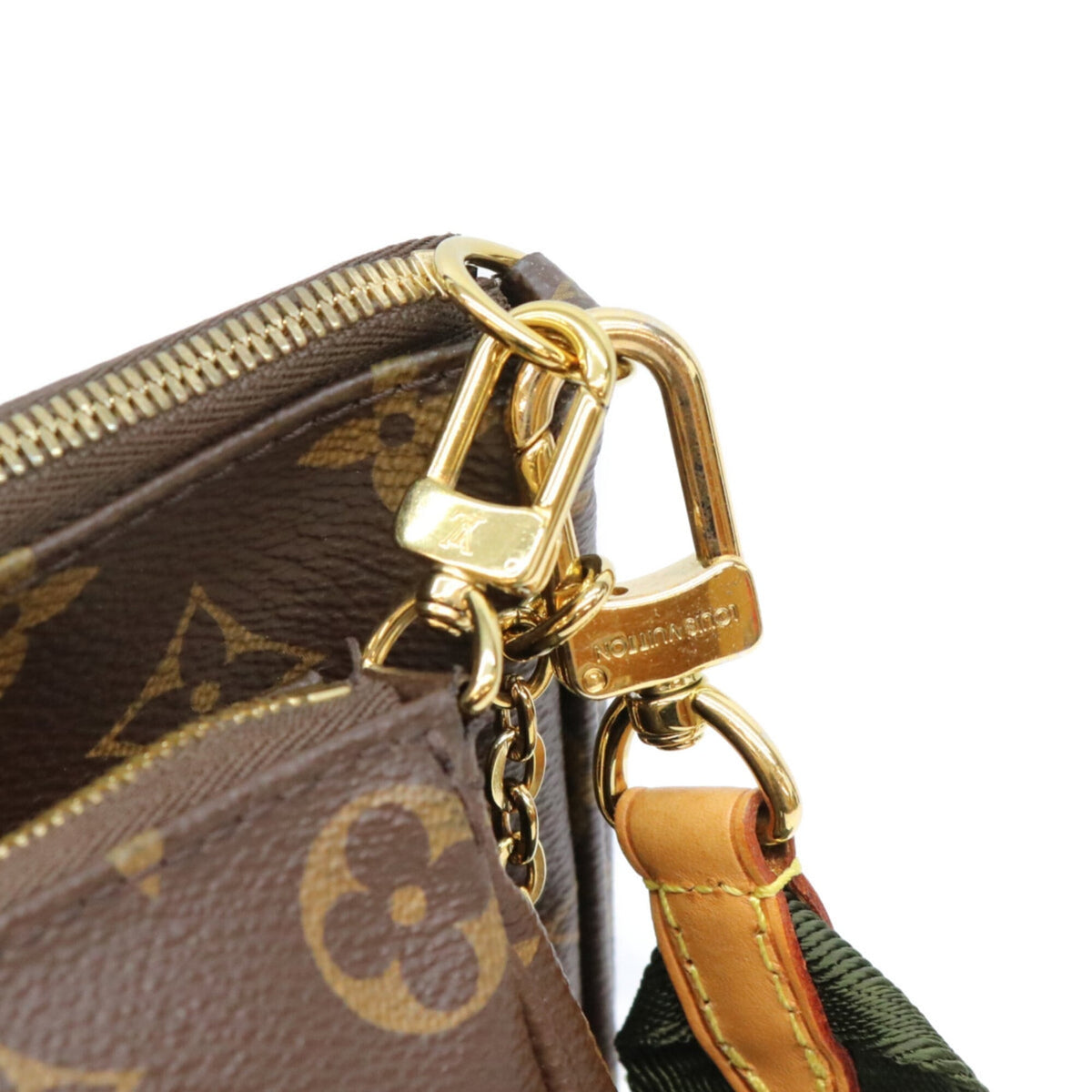 Louis Vuitton Brown Monogram Shoulder Bag (Pre-Owned)