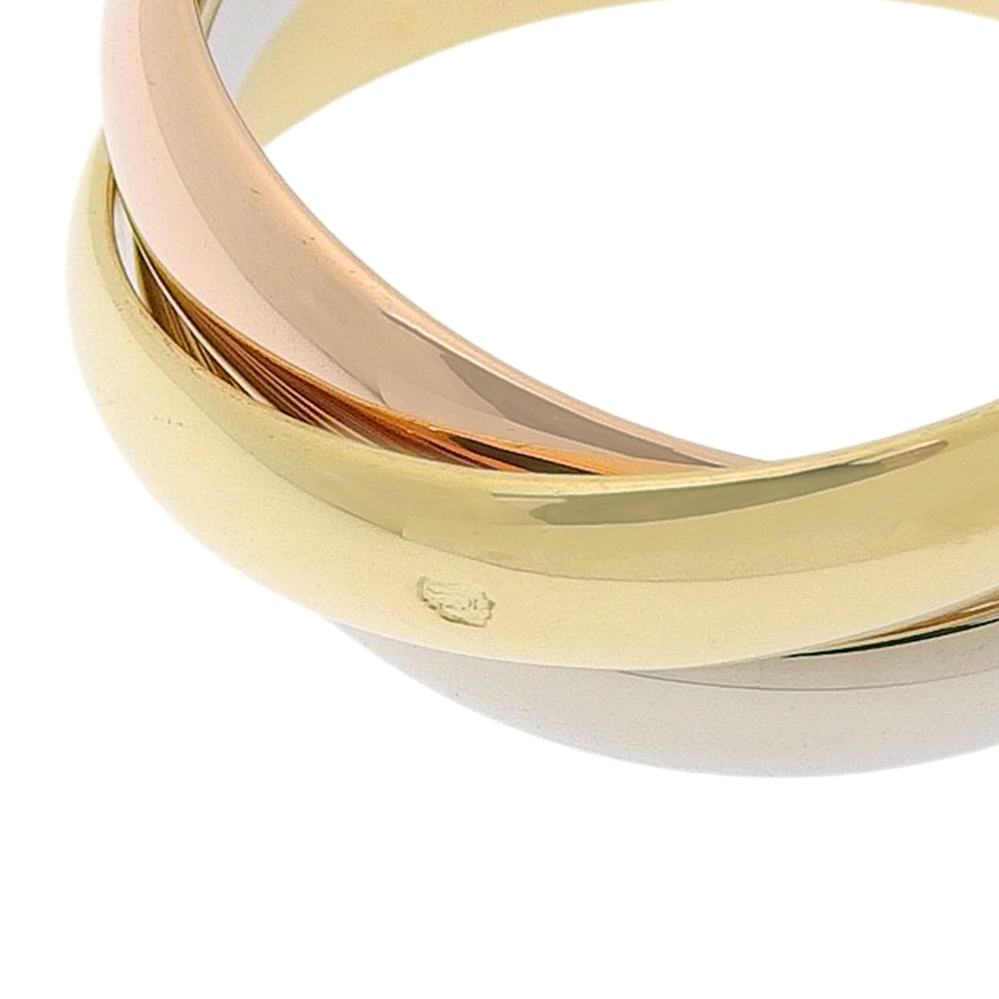 Cartier Trinity Yellow Gold (18K) Pink Gold (18K) White Gold (18K) Band Ring (Pre-Owned)