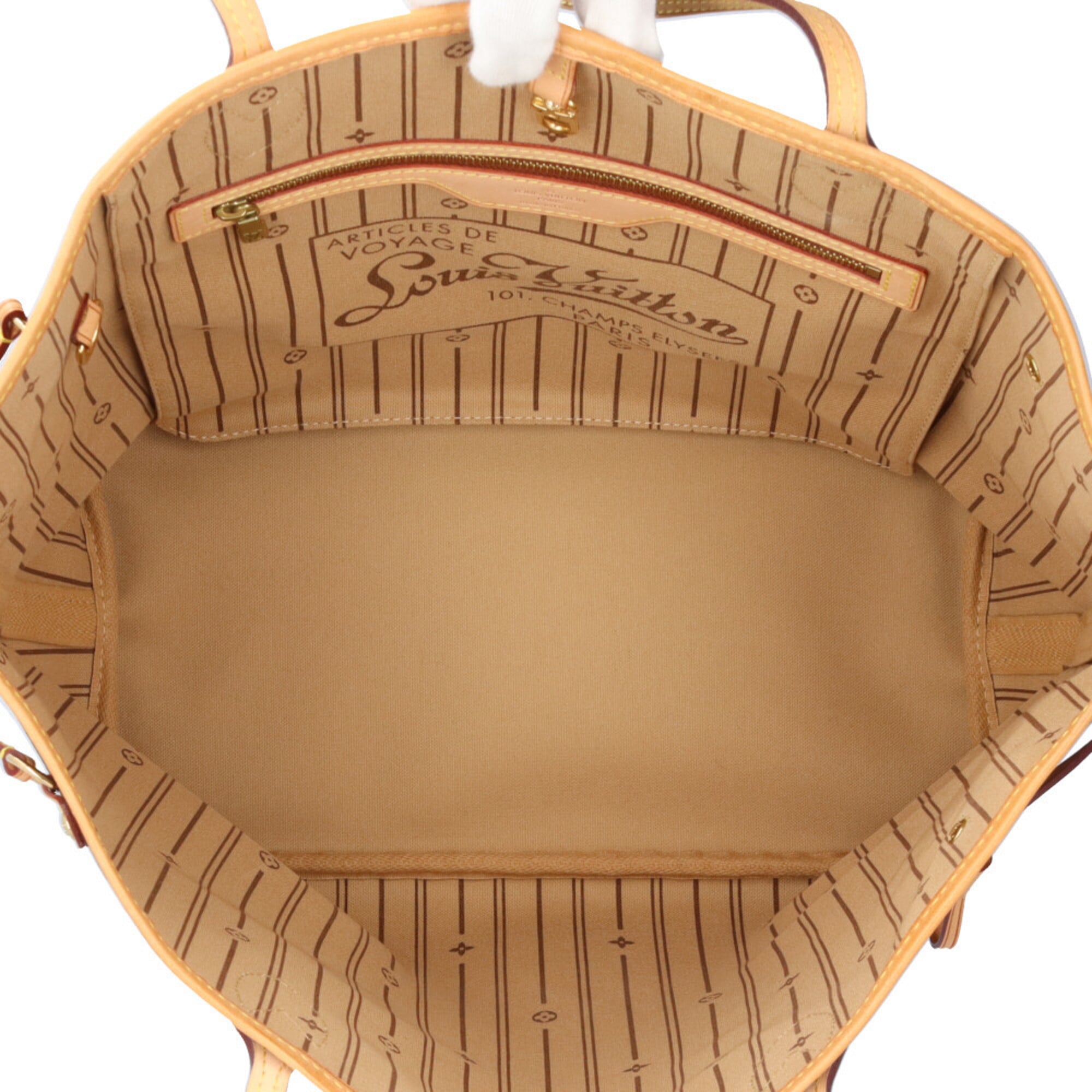 Louis Vuitton Brown Monogram Canvas Tote Bag (Pre-Owned)