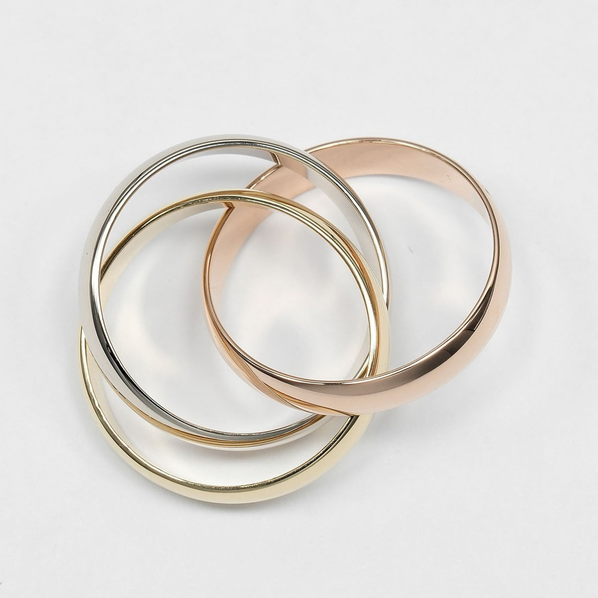 Cartier Yellow Gold (18K) Pink Gold (18K) White Gold (18K) Band Ring (Pre-Owned)