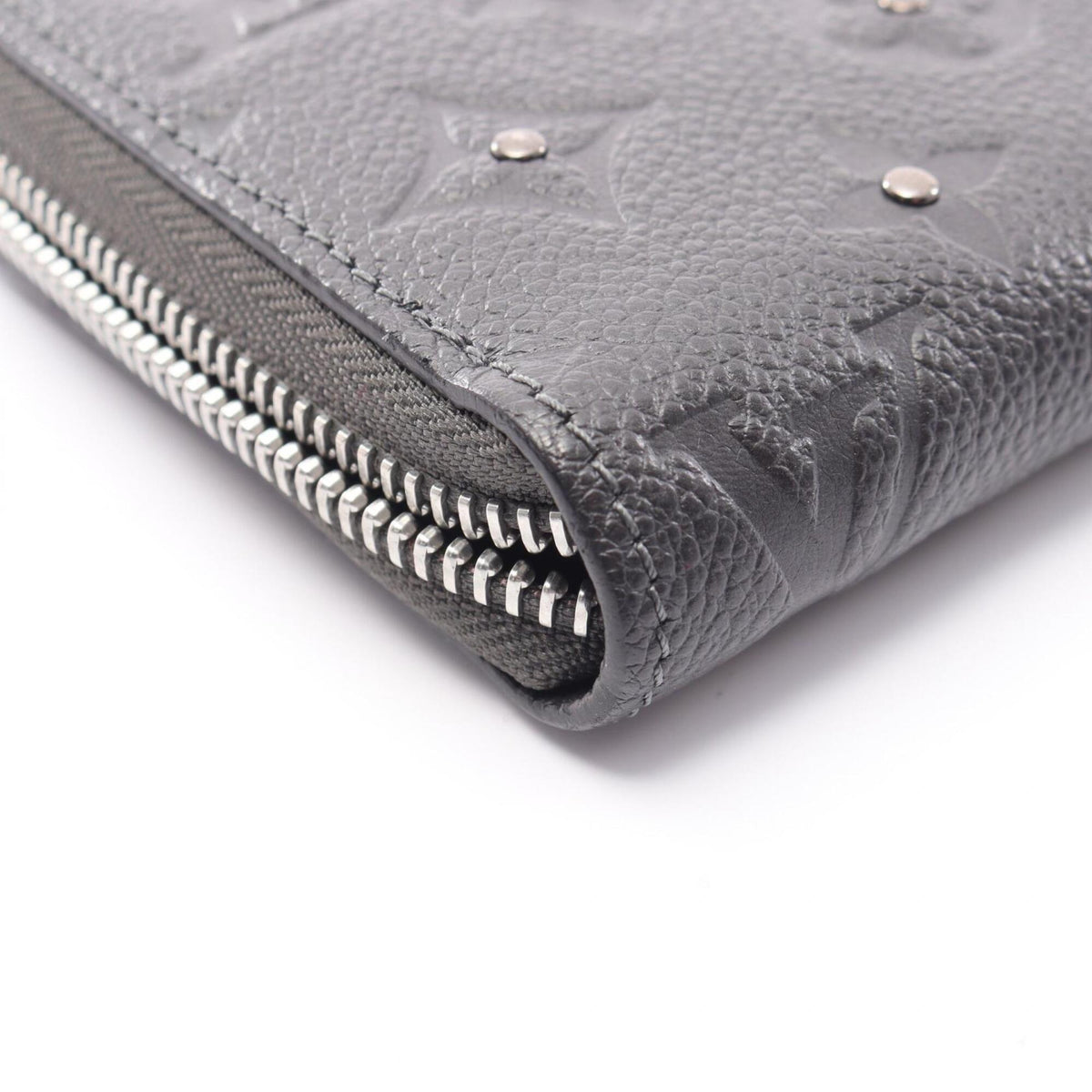 Louis Vuitton Gray Platine Monogram Empreinte Long Wallet (Bi-Fold) (Pre-Owned)