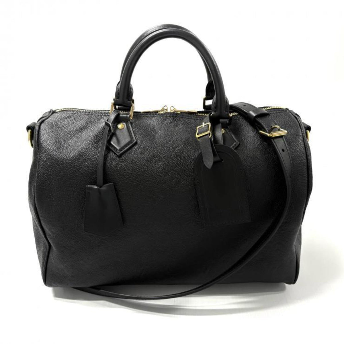 Louis Vuitton Black Monogram Empreinte Handbag Shoulder Bag (Pre-Owned)
