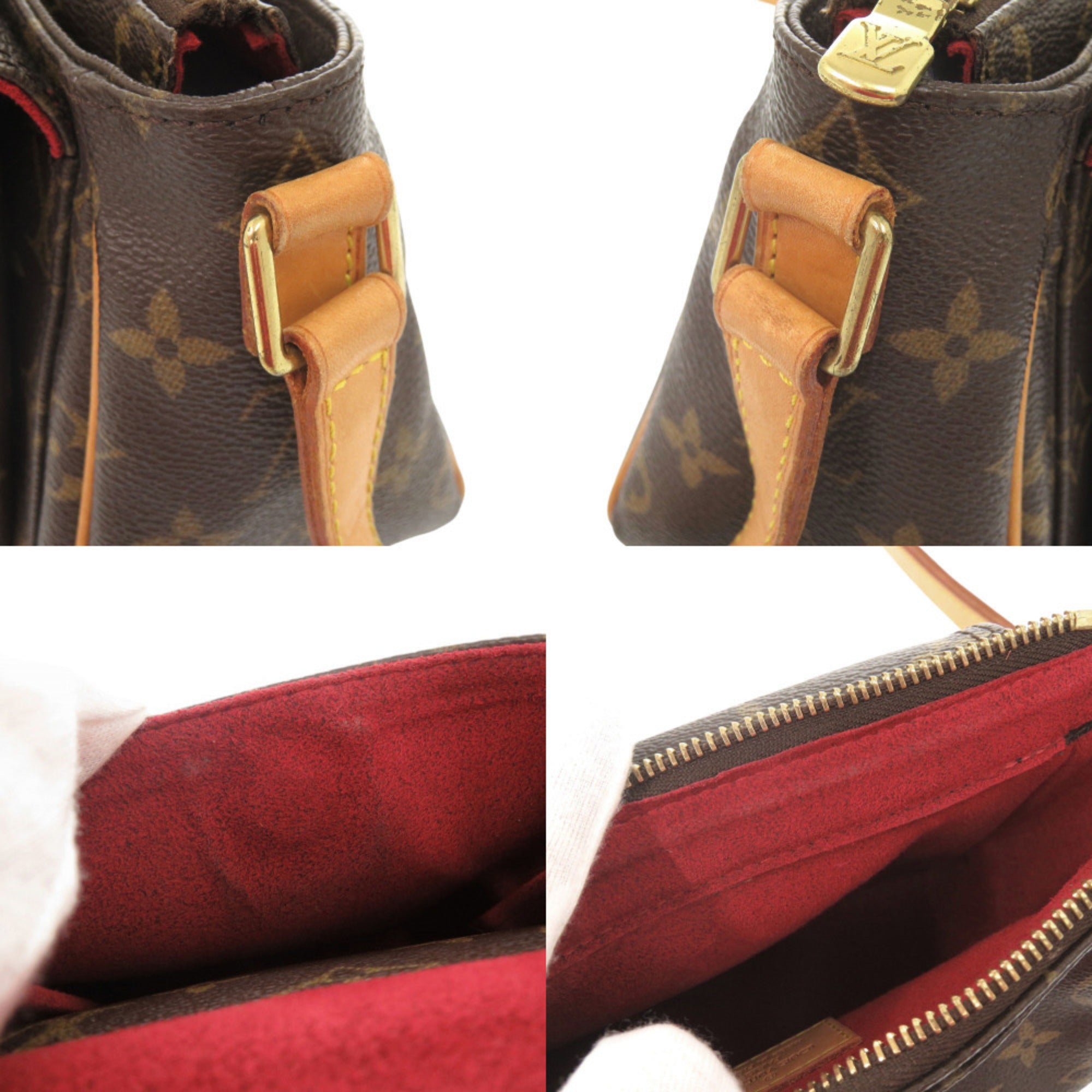 Louis Vuitton Brown Monogram Shoulder Bag (Pre-Owned)