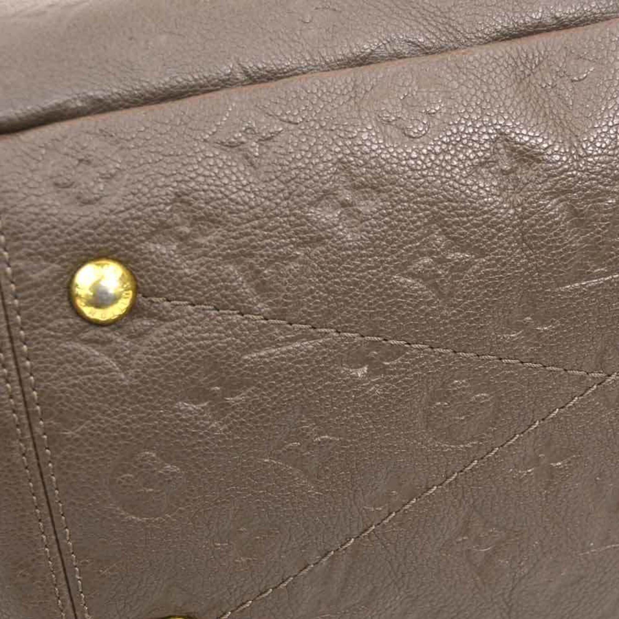 Louis Vuitton Brown Monogram Empreinte Shoulder Bag (Pre-Owned)