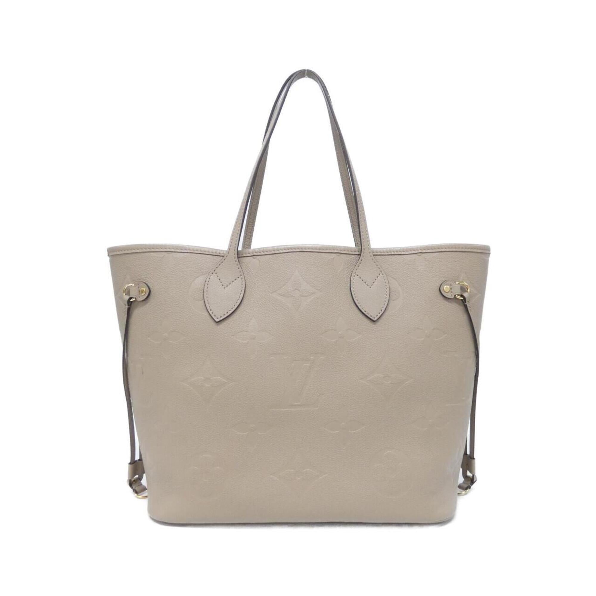 Louis Vuitton Tourterelle Leather Handbag Pouch (Pre-Owned)