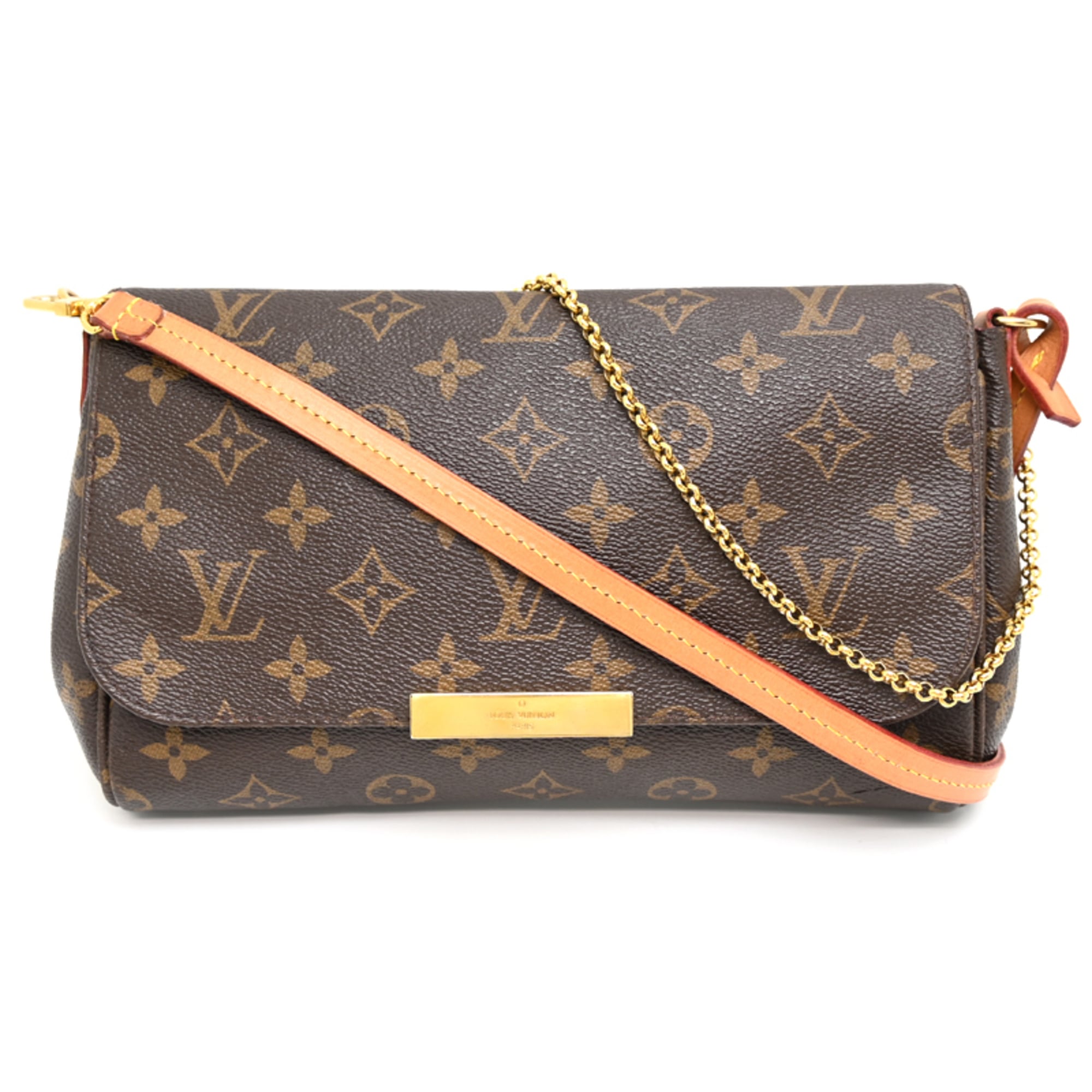 Louis Vuitton Brown Monogram Shoulder Bag (Pre-Owned)