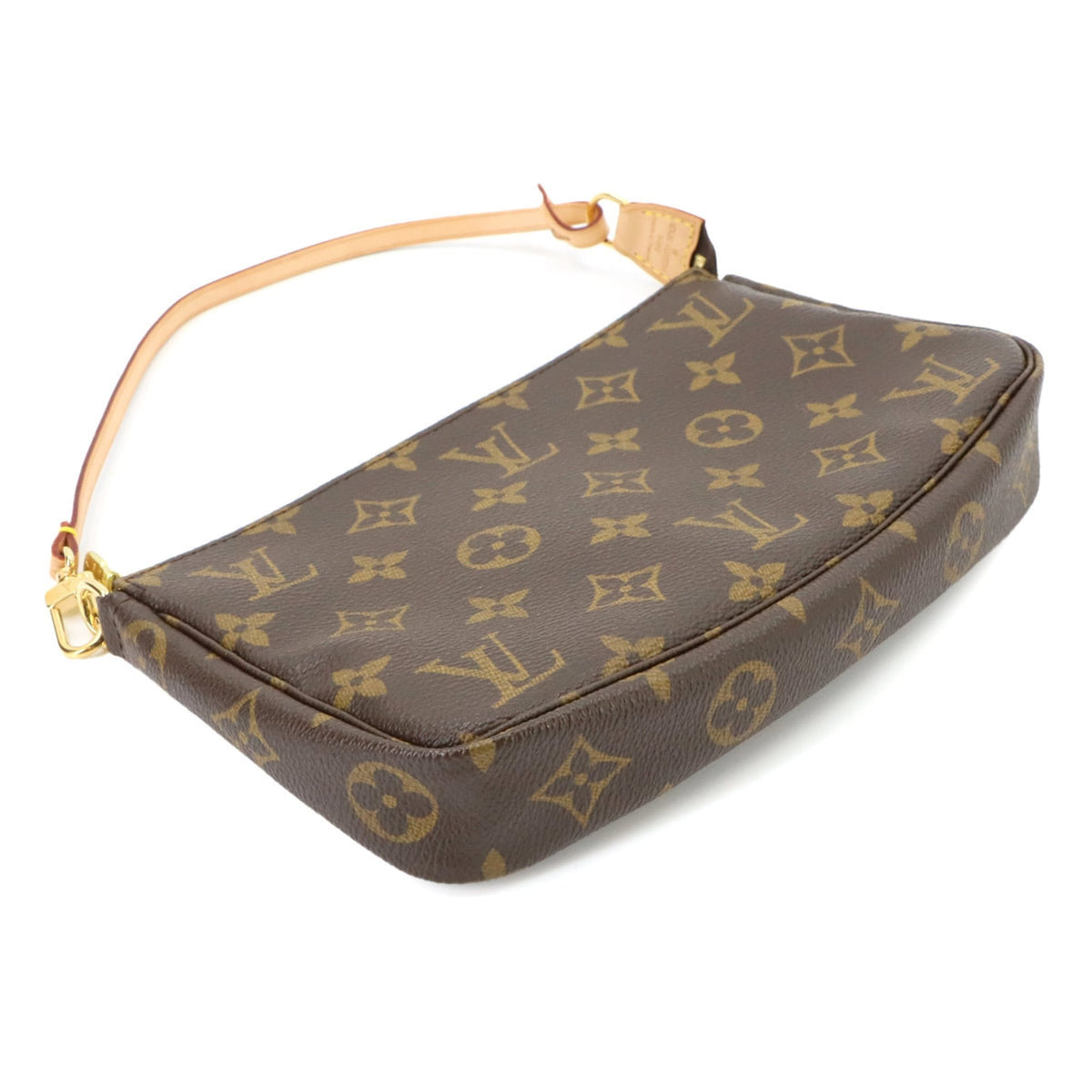 Louis Vuitton Brown Monogram Monogram Handbag Pochette (Pre-Owned)