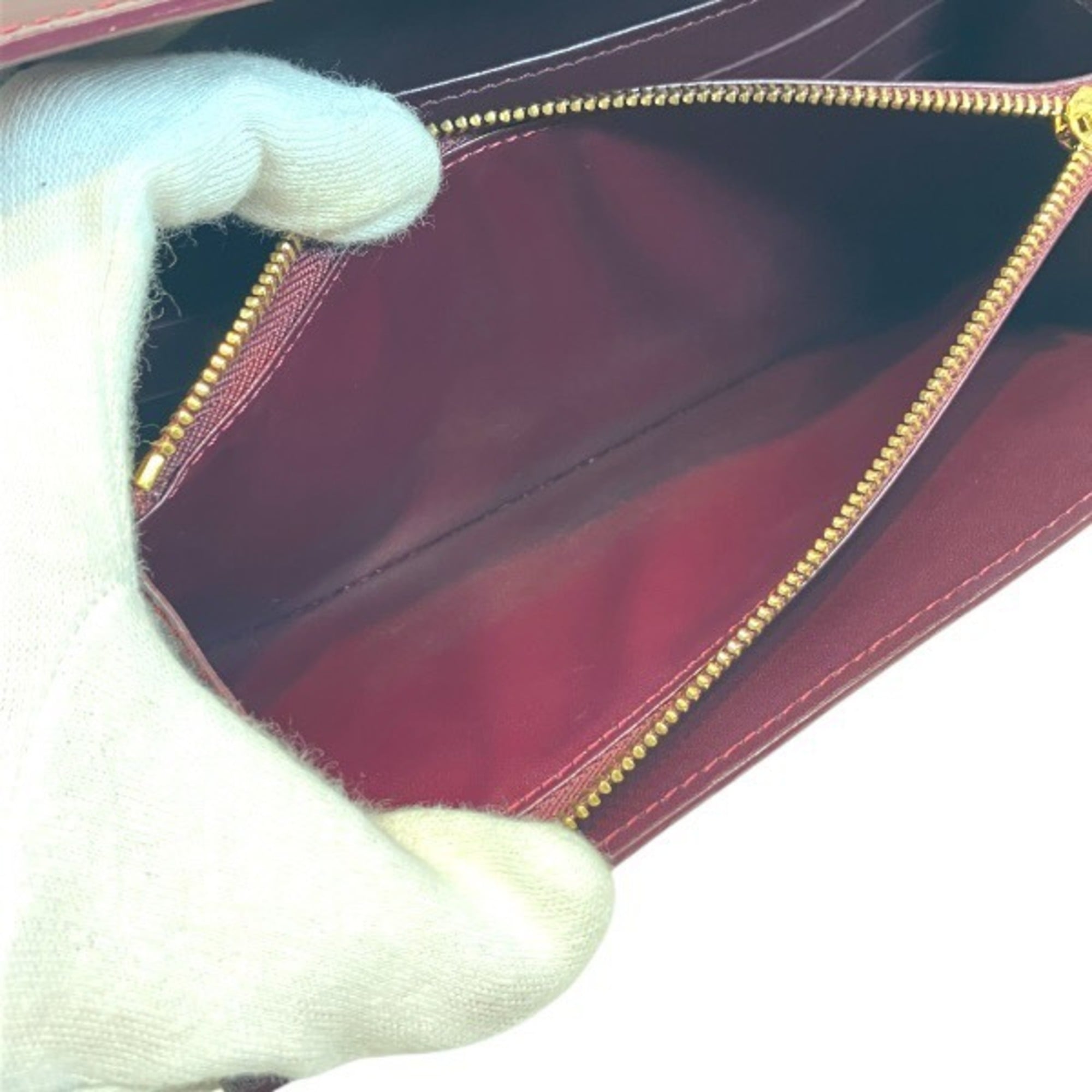 Louis Vuitton Griotte Patent Leather Coin Purse/Coin Case (Pre-Owned)