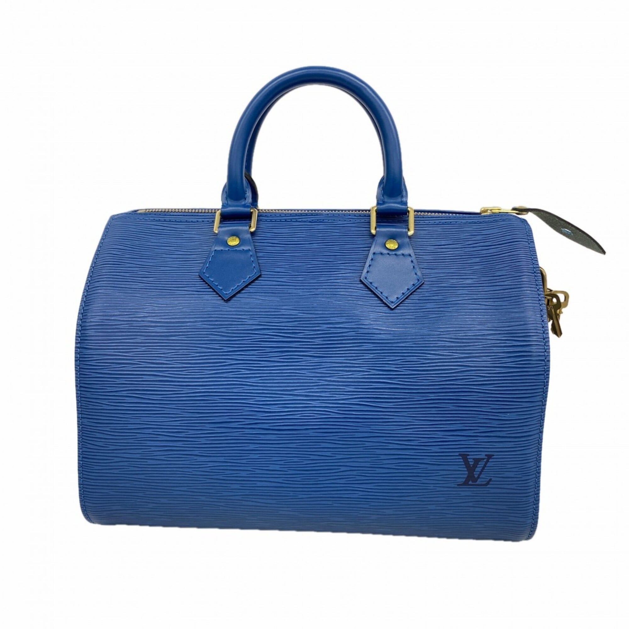 Louis Vuitton Toledo Blue Handbag (Pre-Owned)