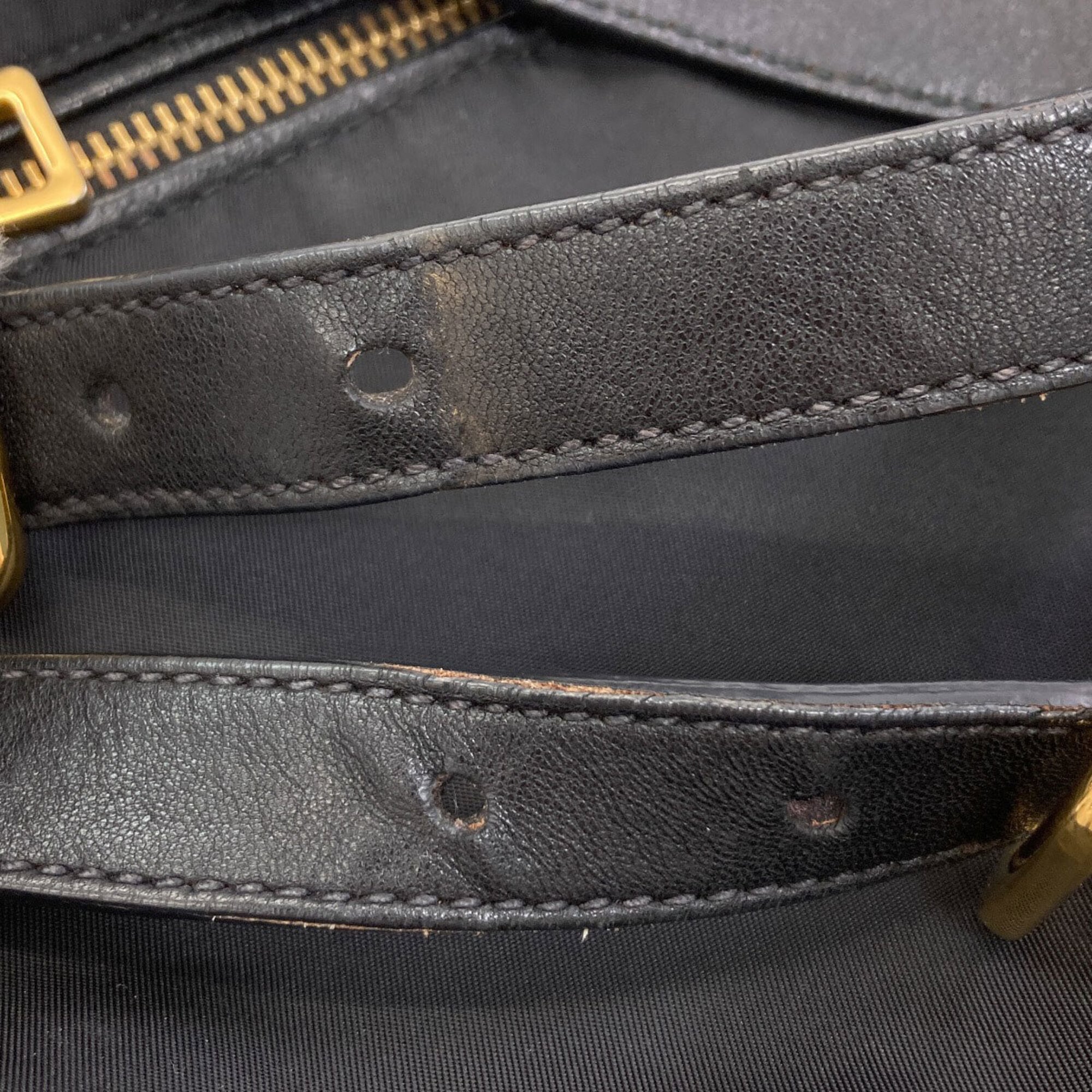 Prada Black Nylon Shoulder Bag (Pre-Owned)