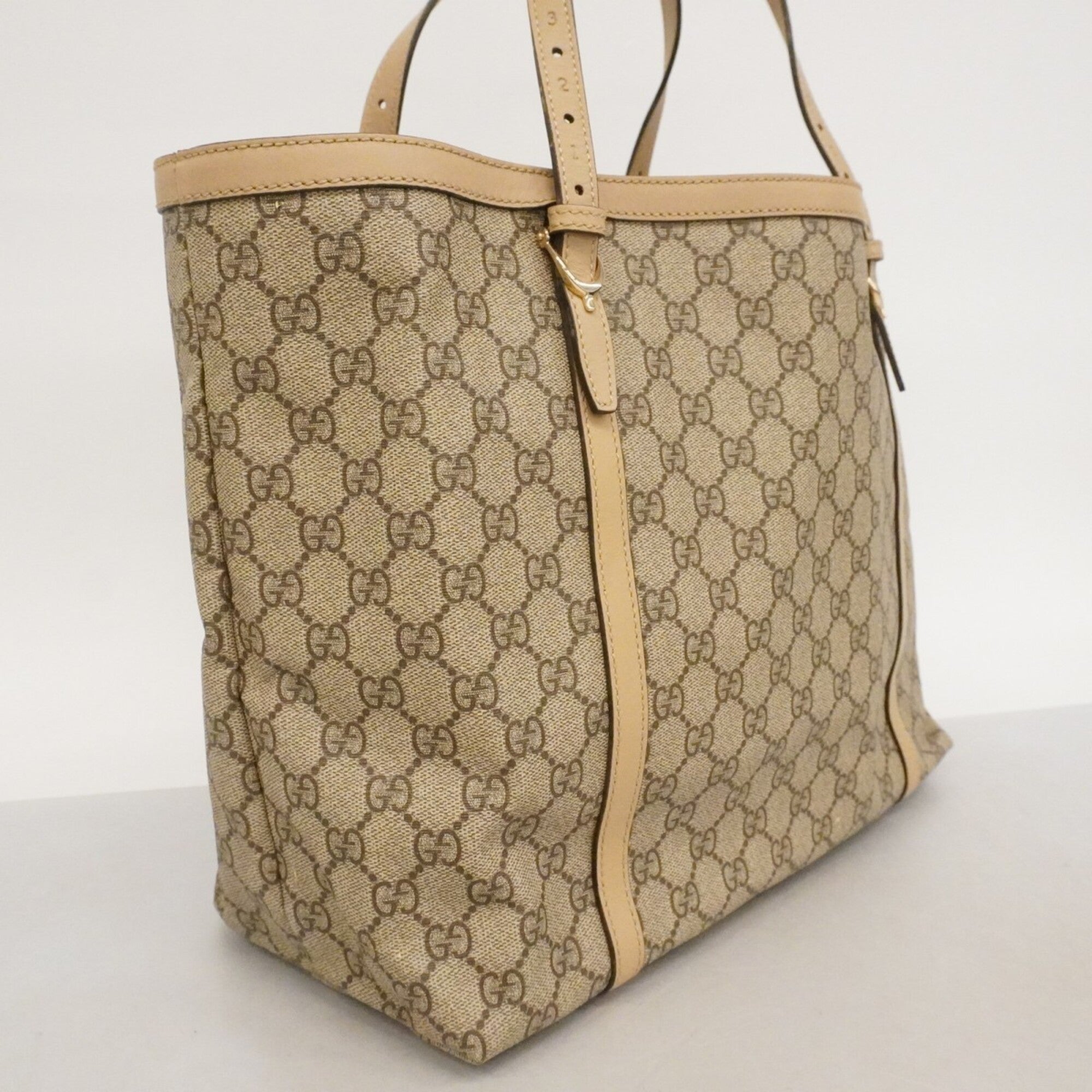 Gucci Brown Pvc Tote Bag (Pre-Owned)