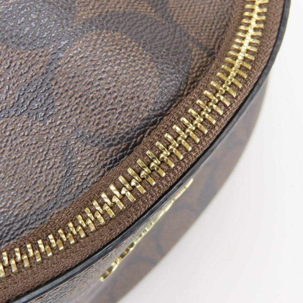 Coach Signature Black Brown Signature Line Sling Bag (Pre-Owned)