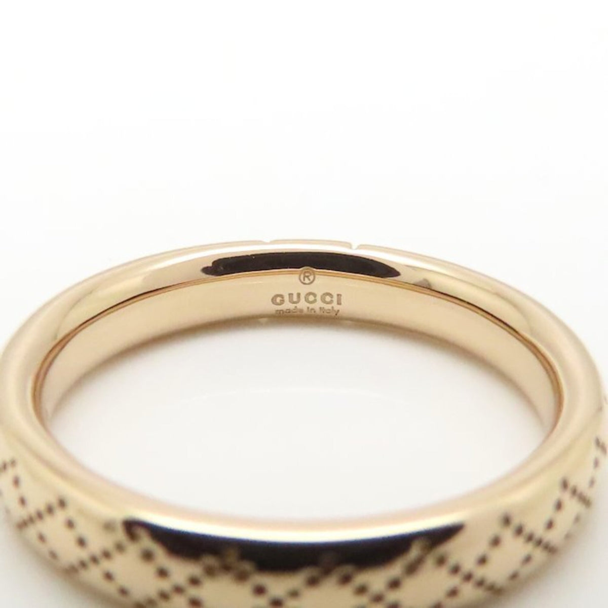 Gucci Pink Gold (18K) Band Ring (Pre-Owned)