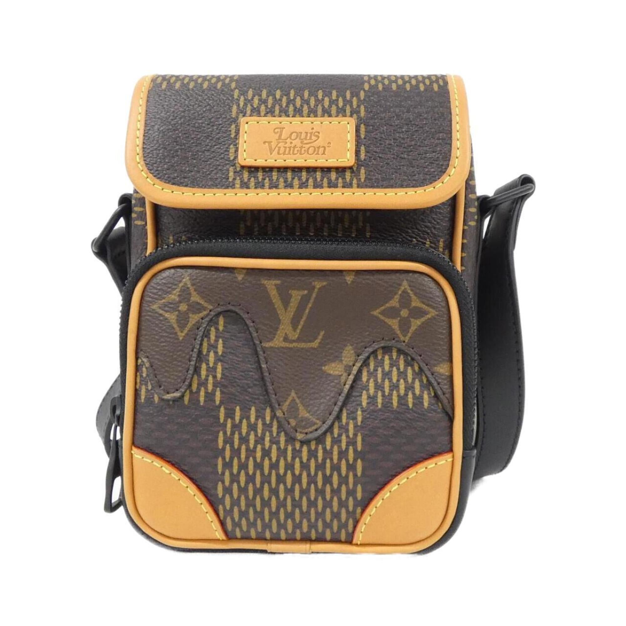Louis Vuitton Ebene Coated Canvas Shoulder Bag (Pre-Owned)