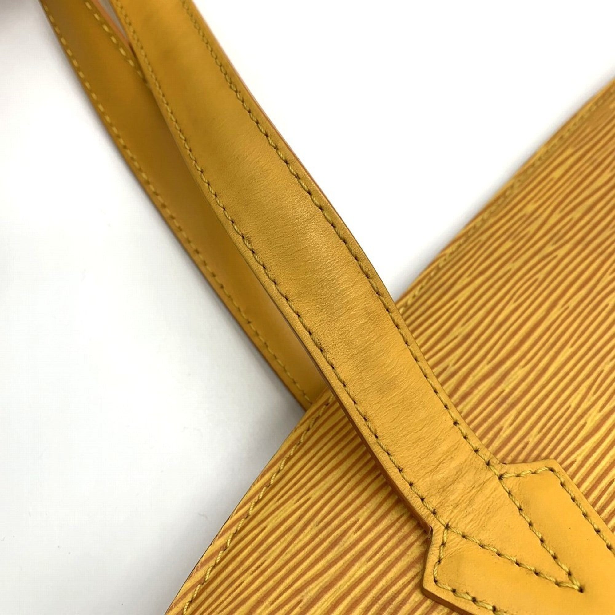 Louis Vuitton Epi Yellow Epi Leather Shoulder Bag (Pre-Owned)