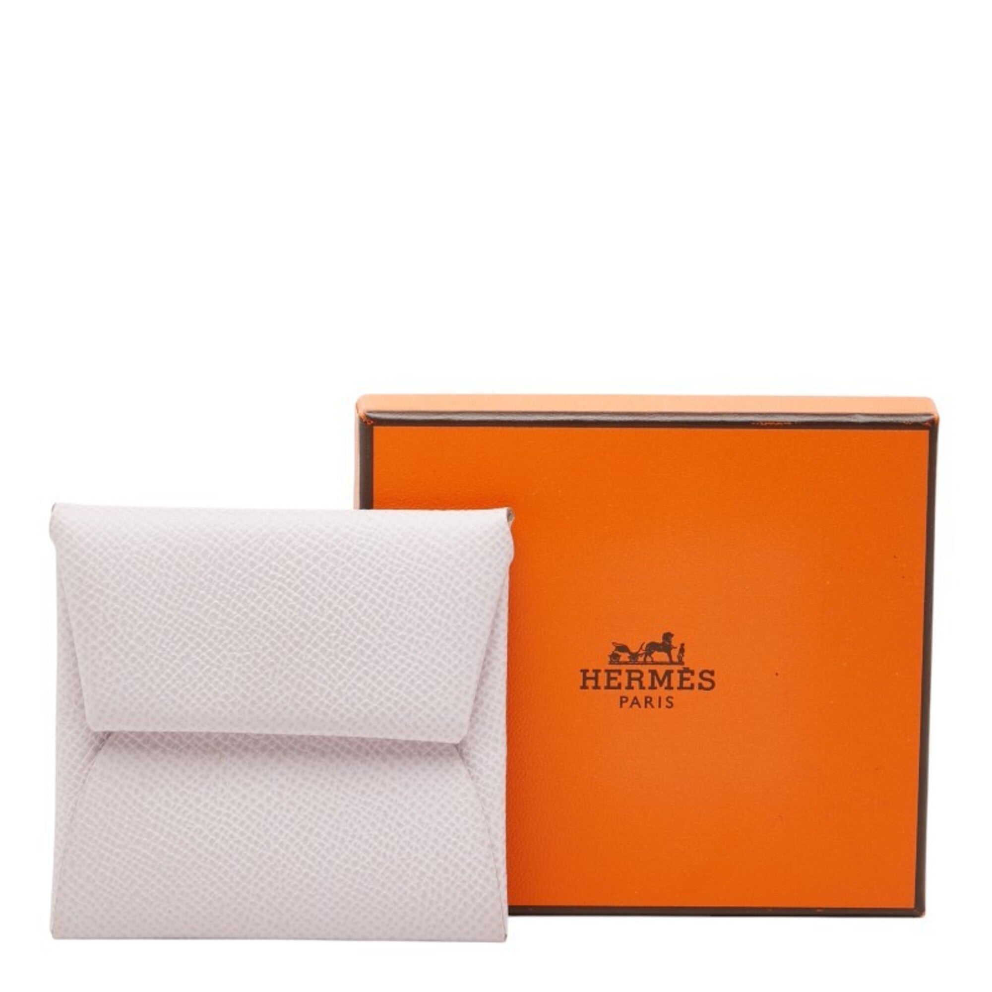 Hermes Light Pink Pink Epsom Leather Coin Purse/Coin Case (Pre-Owned)
