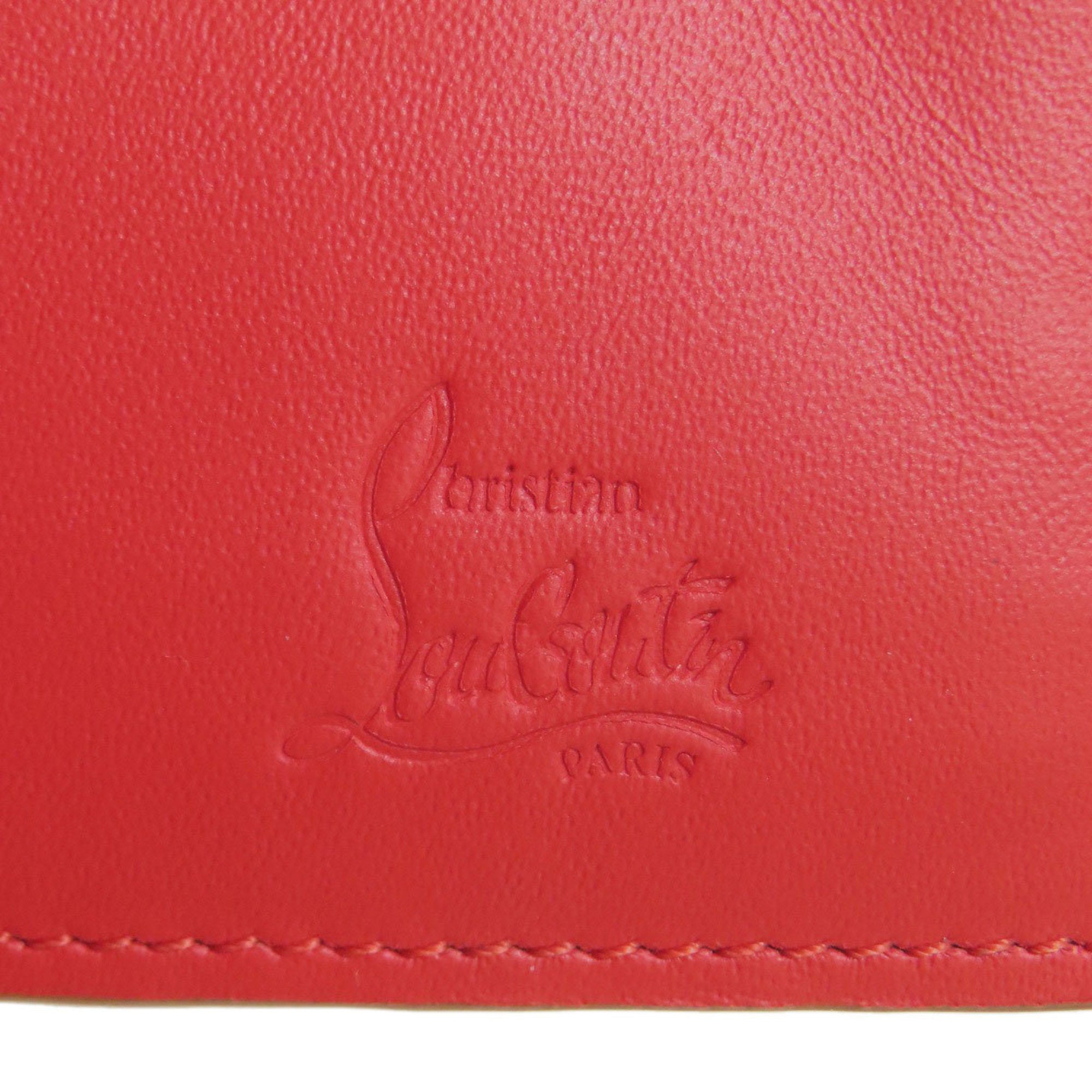 Christian Louboutin Brown Leather Wallet (Bi-Fold) (Pre-Owned)