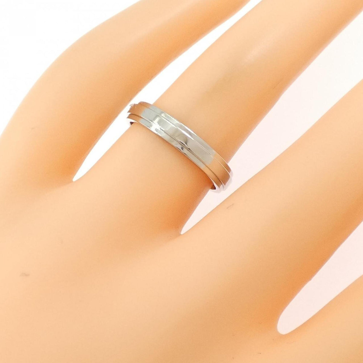 Cartier Platinum 950 Band Ring (Pre-Owned)