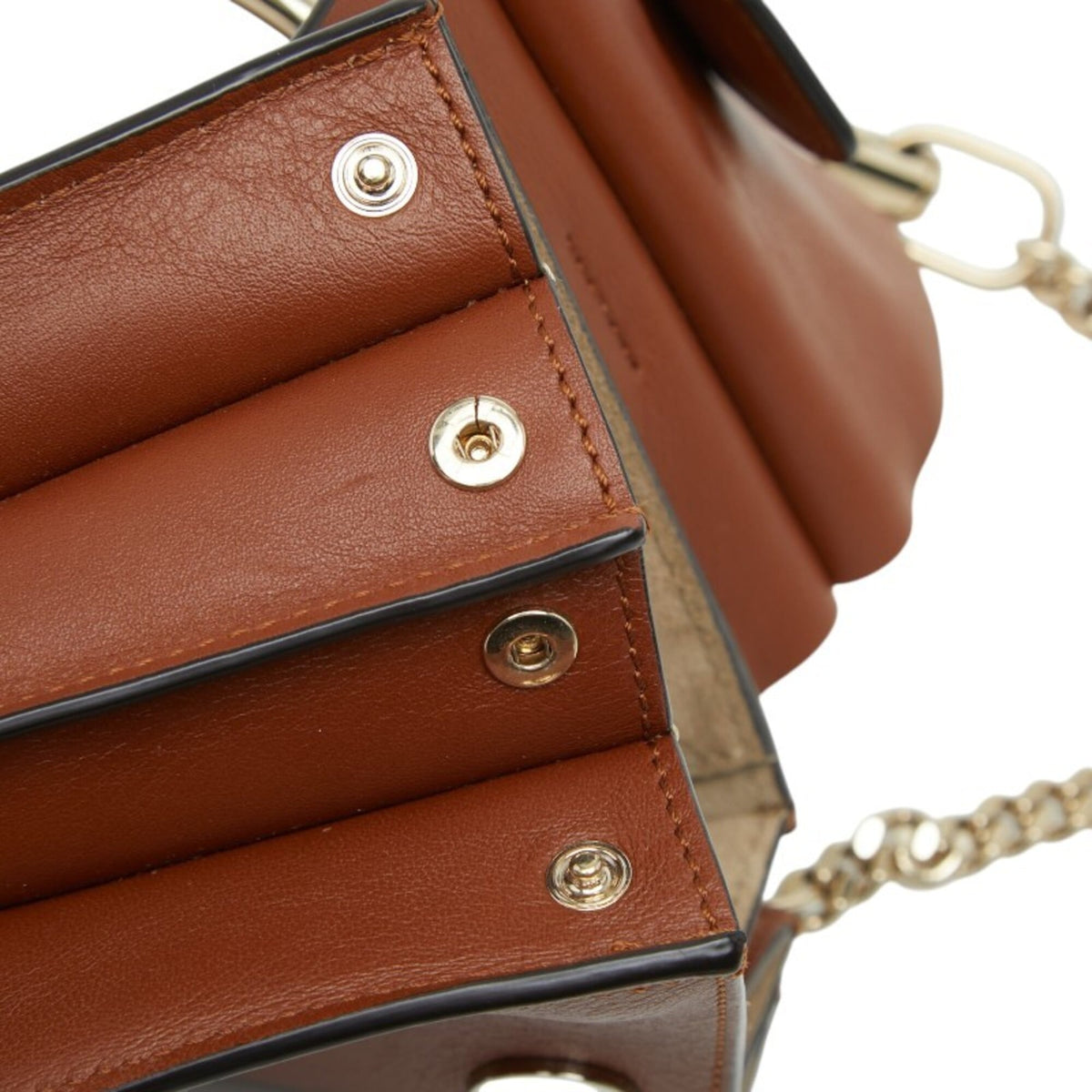 Chloé Brown Leather Suede Shoulder Bag (Pre-Owned)