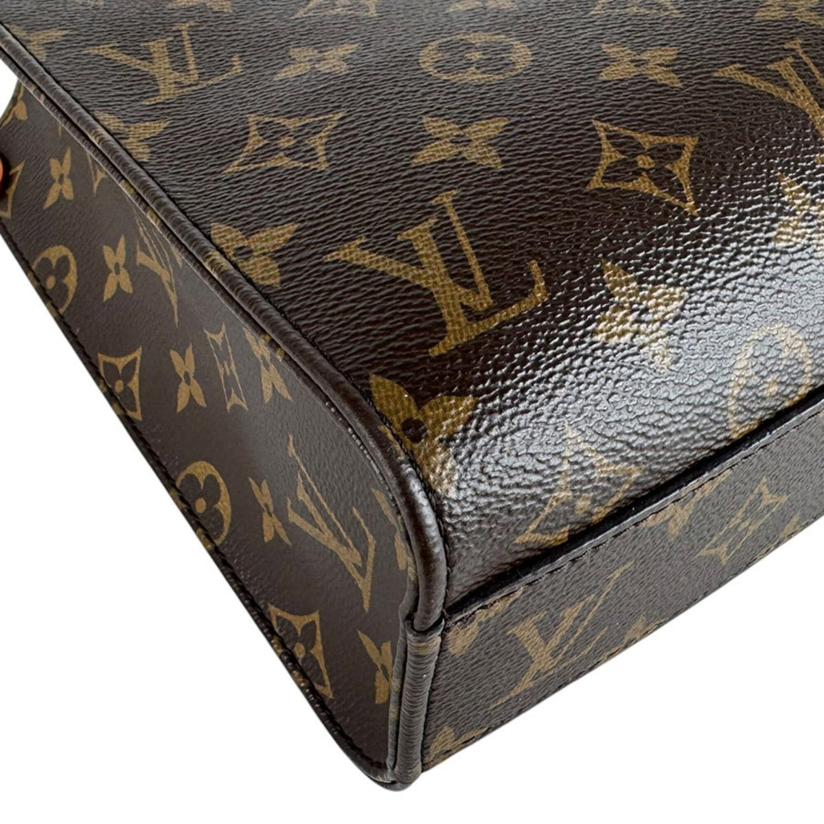 Louis Vuitton Brown Monogram Monogram Handbag Shoulder Bag (Pre-Owned)