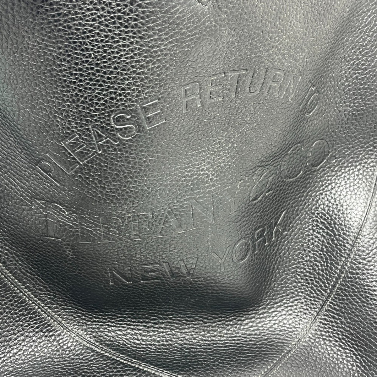 Tiffany Black Leather Handbag (Pre-Owned)