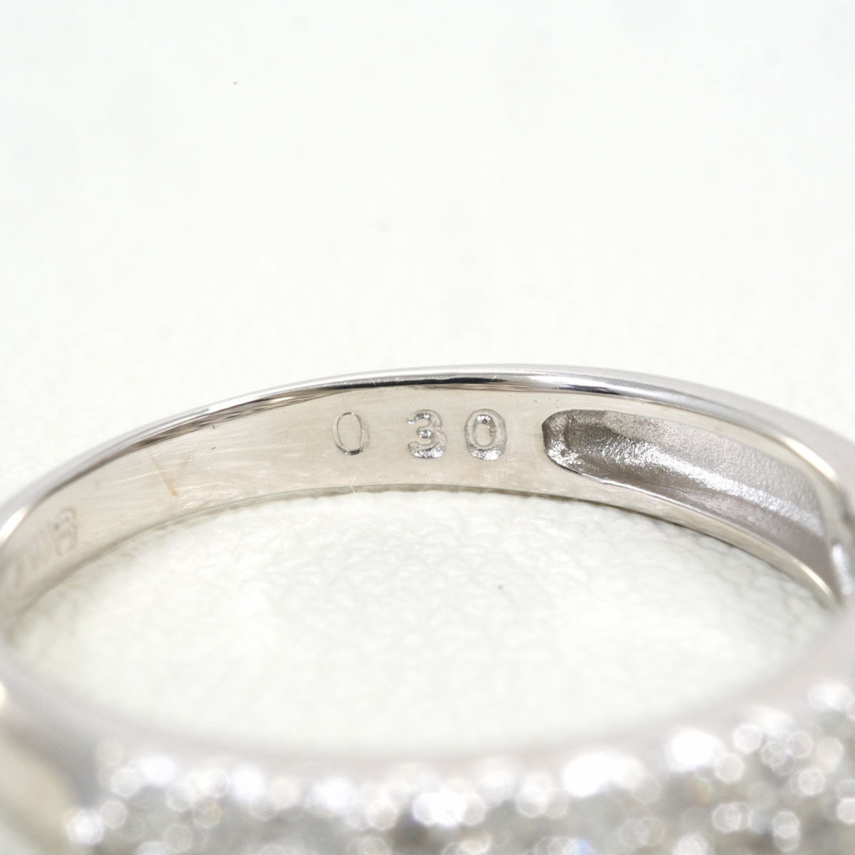 Unbranded White Gold White Gold (14K) Band Ring (Pre-Owned)