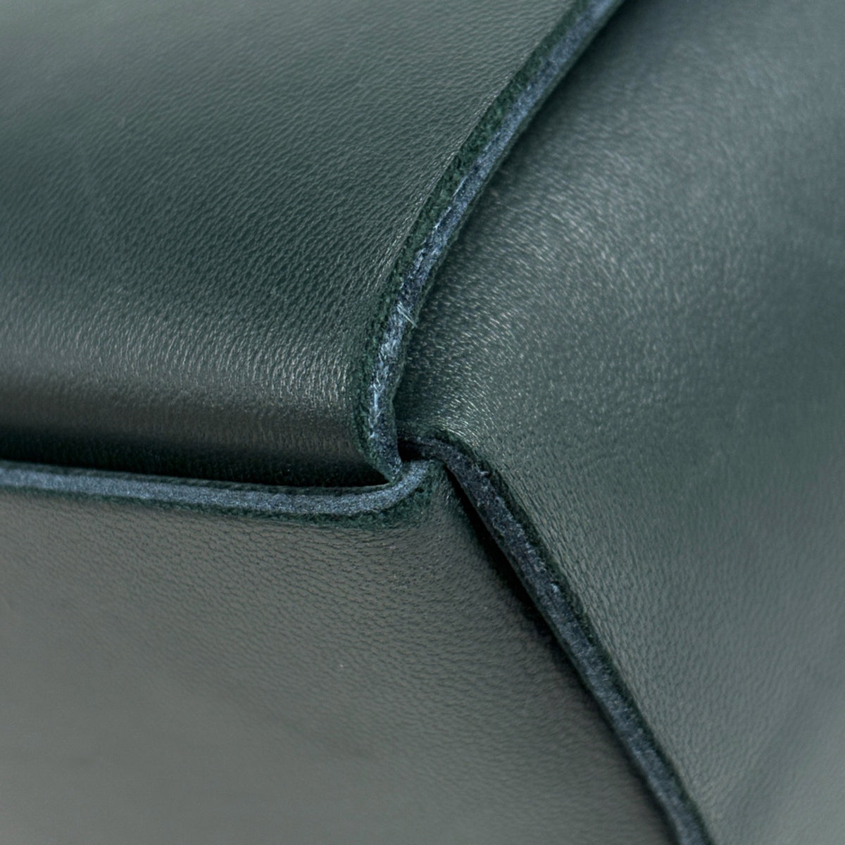 Bottega Veneta Green Leather Tote Bag (Pre-Owned)