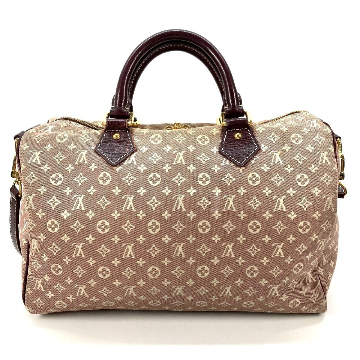 Louis Vuitton Monogram Idylle Brown Sepia Monogram Idylle Boston Bag Shoulder Bag (Pre-Owned)