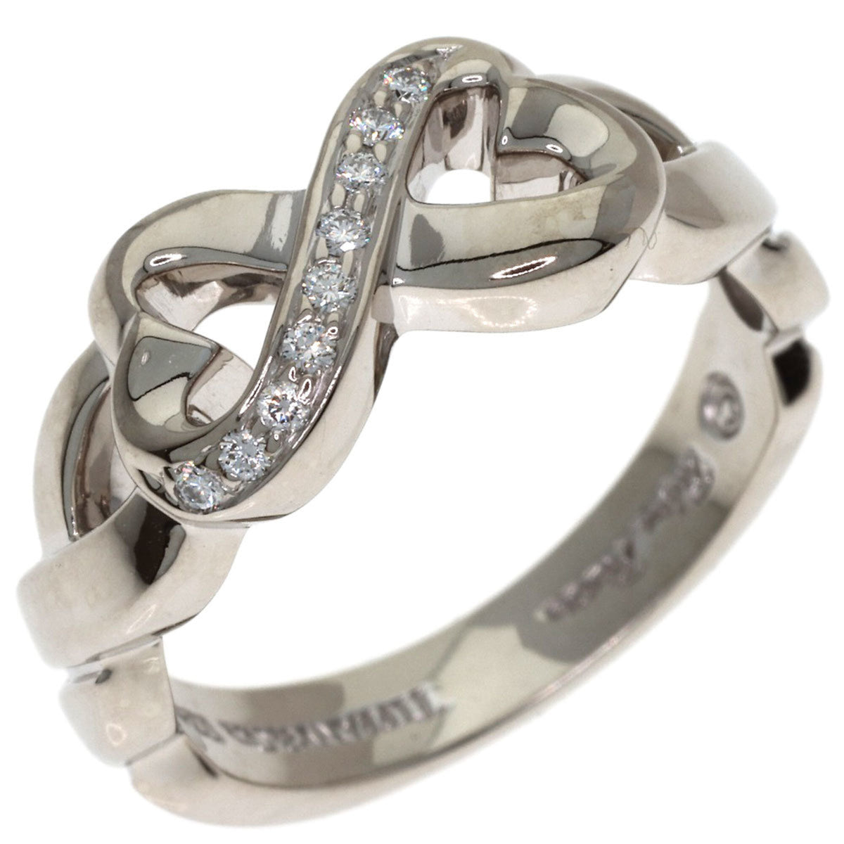 Tiffany White Gold White Gold (18K) Band Ring (Pre-Owned)