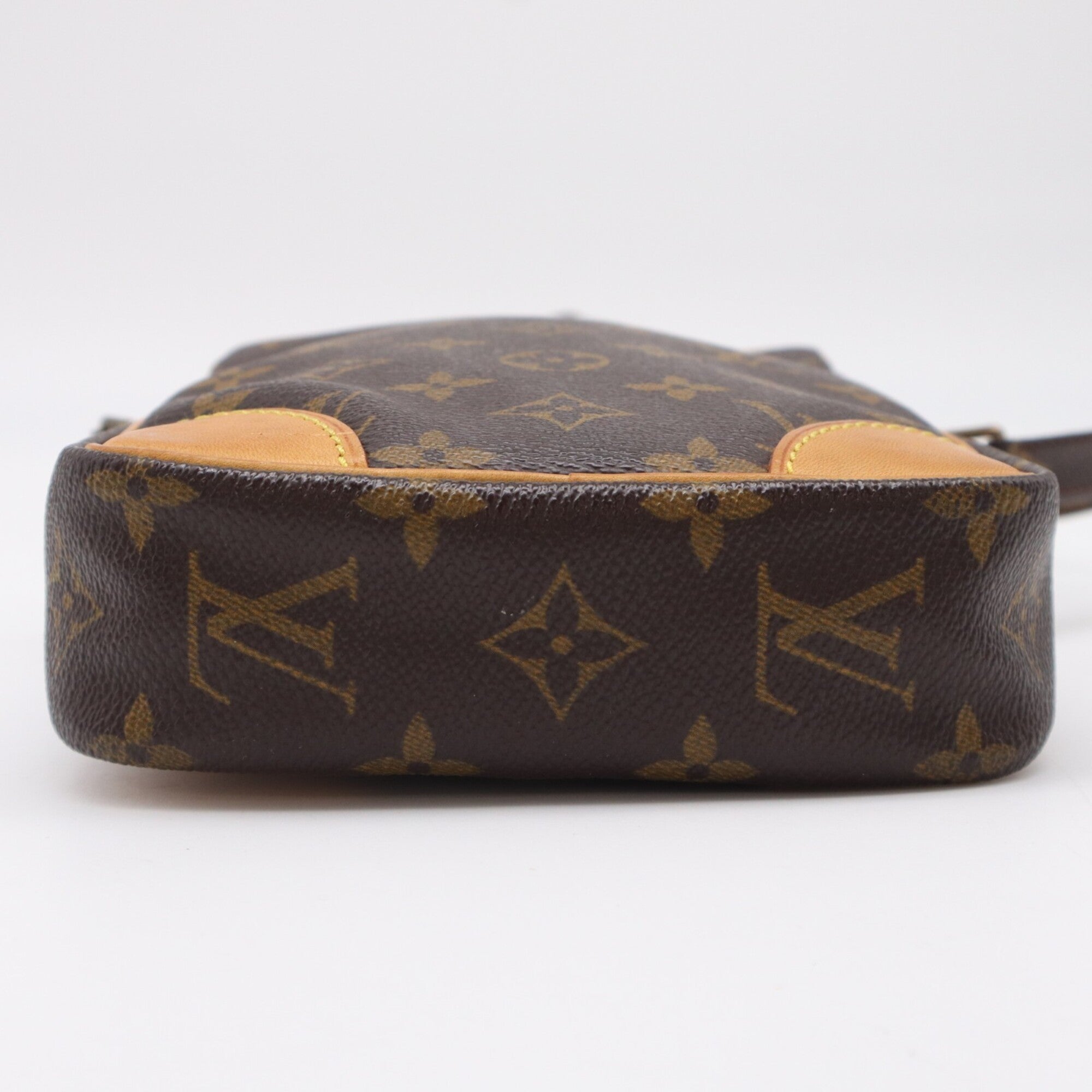 Louis Vuitton Monogram Beige Brown Shoulder Bag (Pre-Owned)