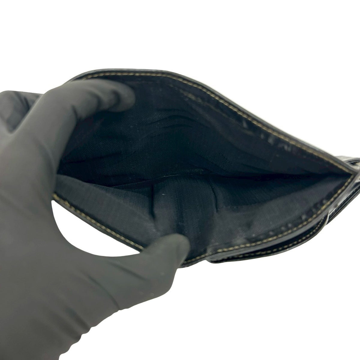 Fendi Black Brown Leather Wallet (Bi-Fold) (Pre-Owned)
