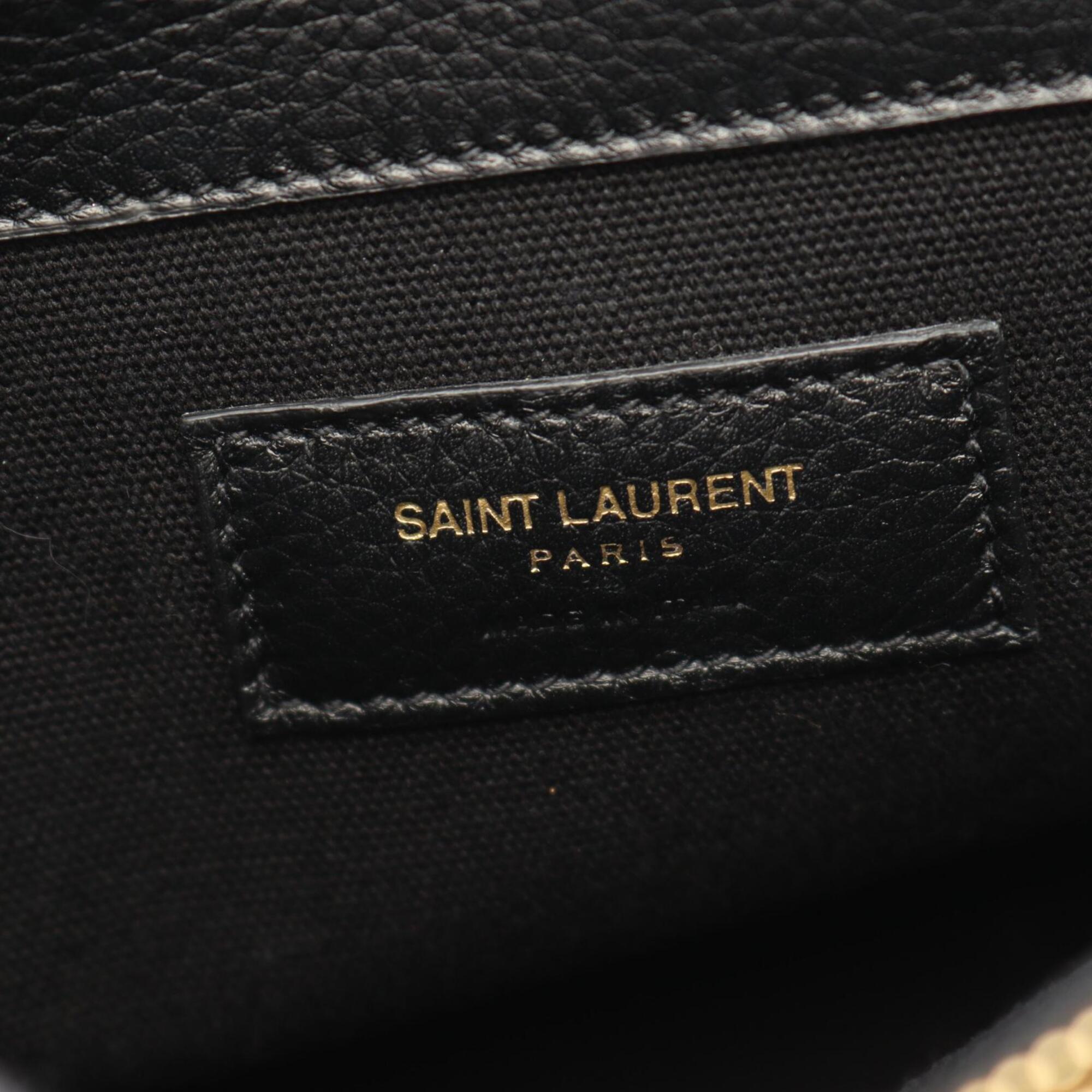 Yves Saint Laurent Black Leather Handbag (Pre-Owned)