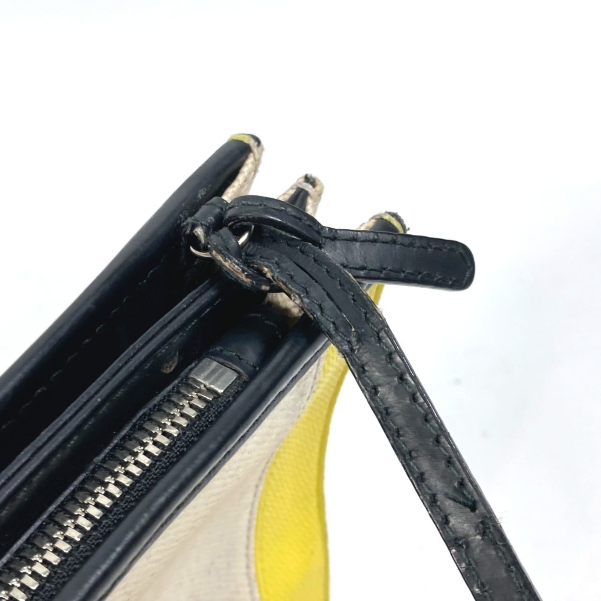 Balenciaga Yellow Leather Shoulder Bag (Pre-Owned)
