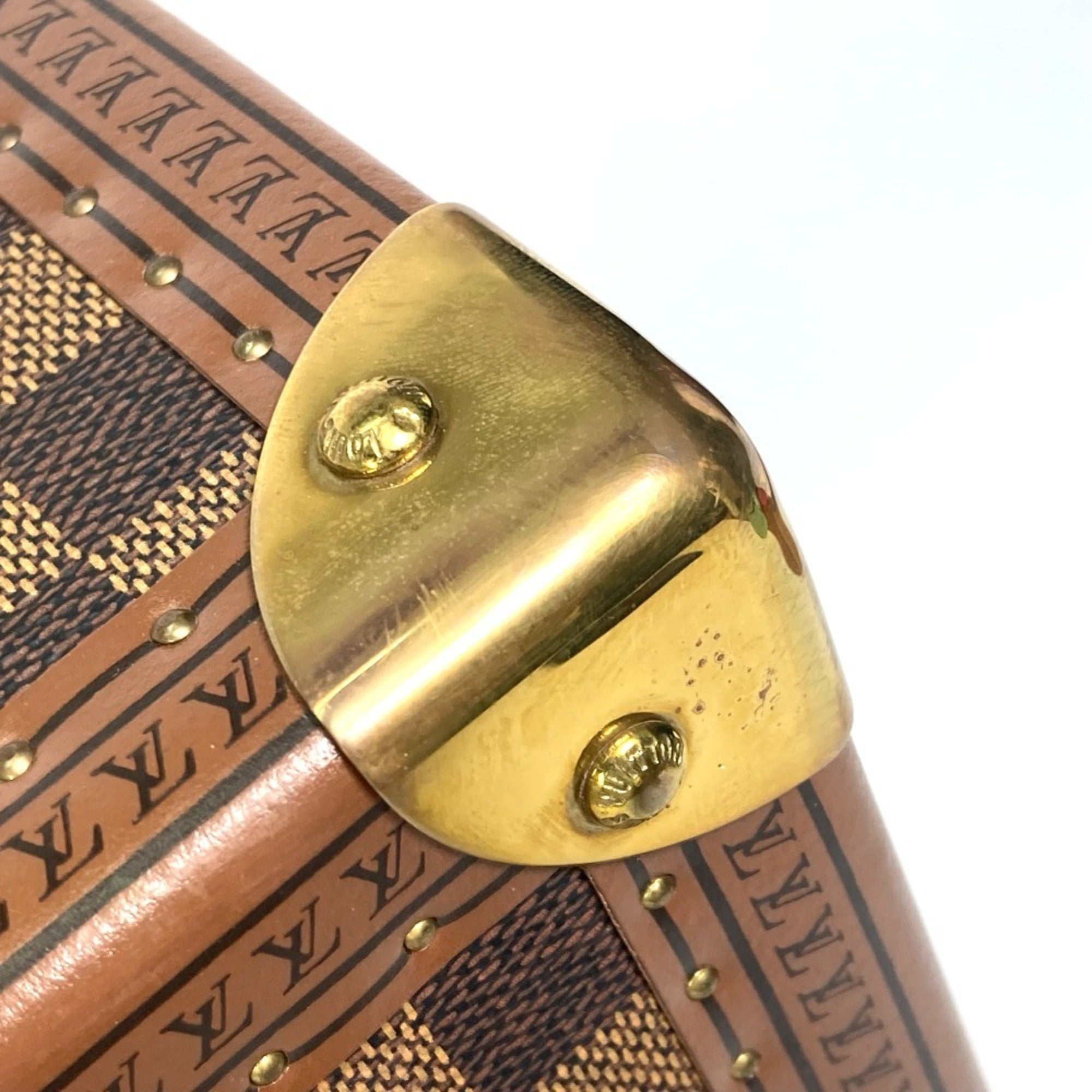 Louis Vuitton Brown Damier Canvas Damier Canvas Briefcase (Pre-Owned)