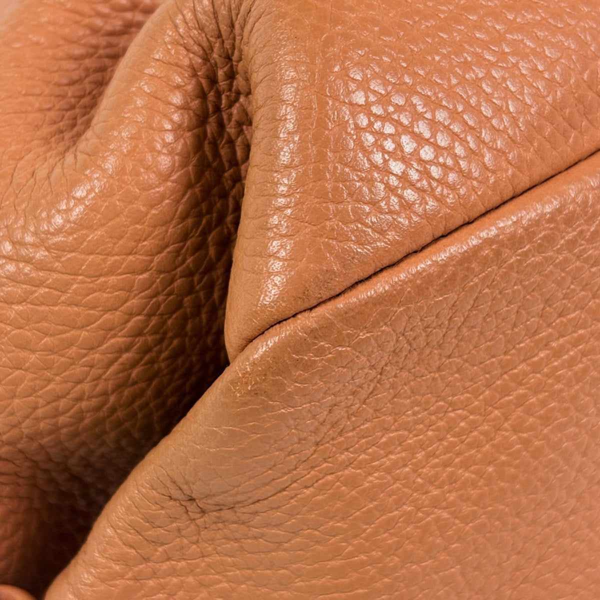 Coach Orange Leather Shoulder Bag (Pre-Owned)