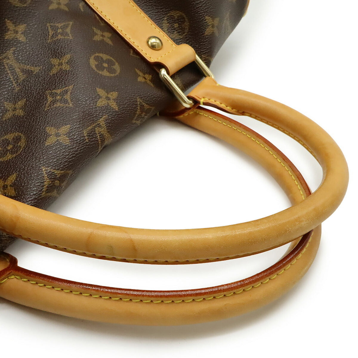 Louis Vuitton Brown Monogram Monogram Boston Bag Handbag (Pre-Owned)