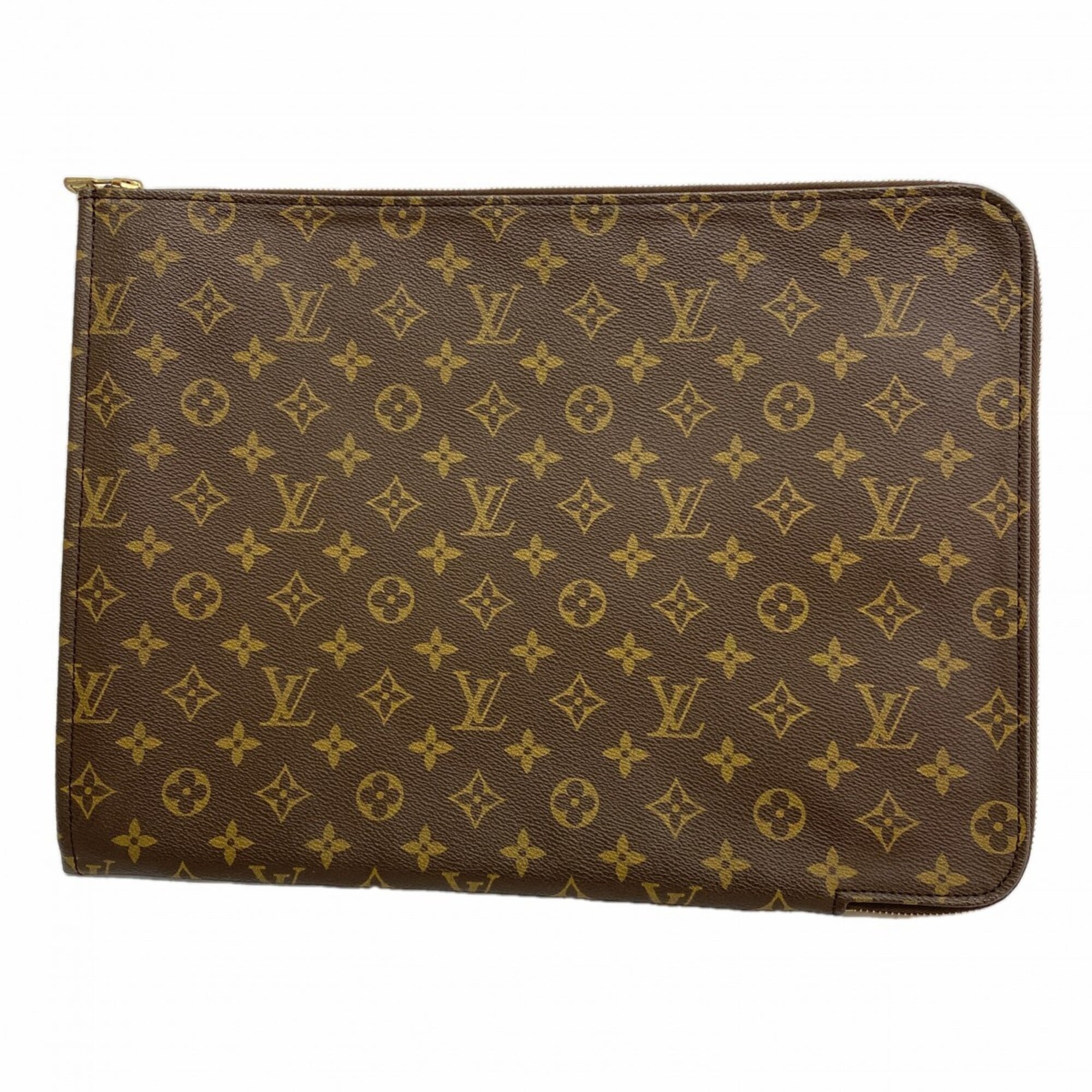 Louis Vuitton Brown Clutch Bag (Pre-Owned)